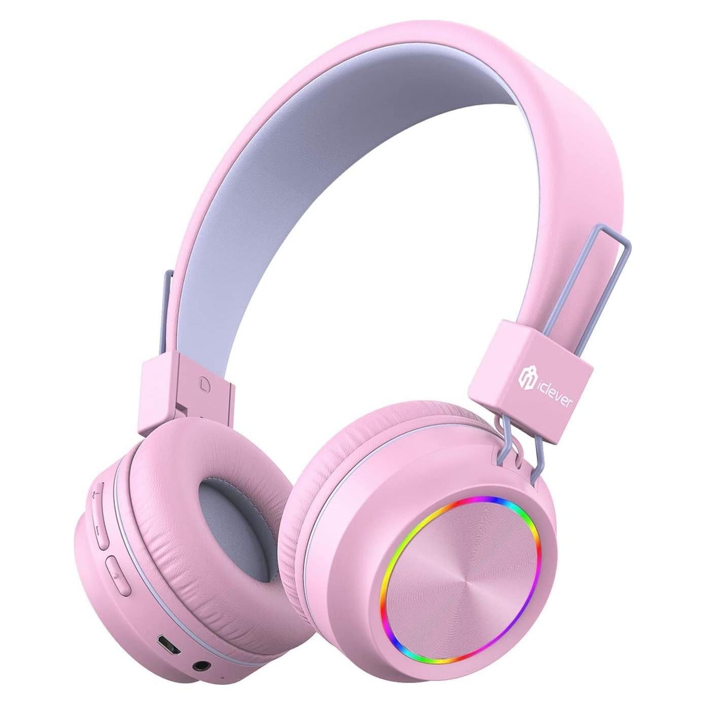 Auriculares Inalámbricos iClever BTH03 para Niños Rosa 35H