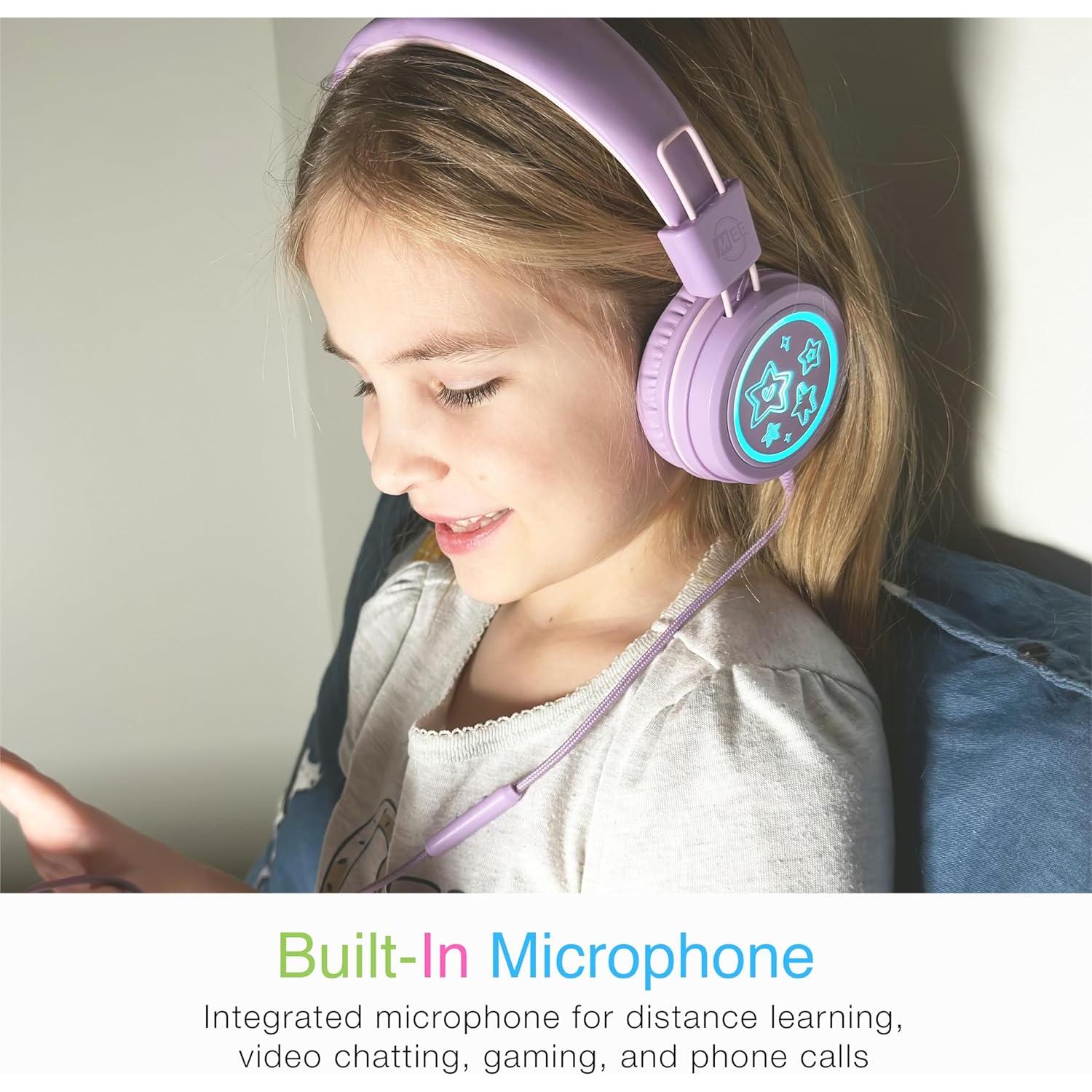 Auriculares MEE audio KidJamz KJ55 USB-C para Niños - Lavanda