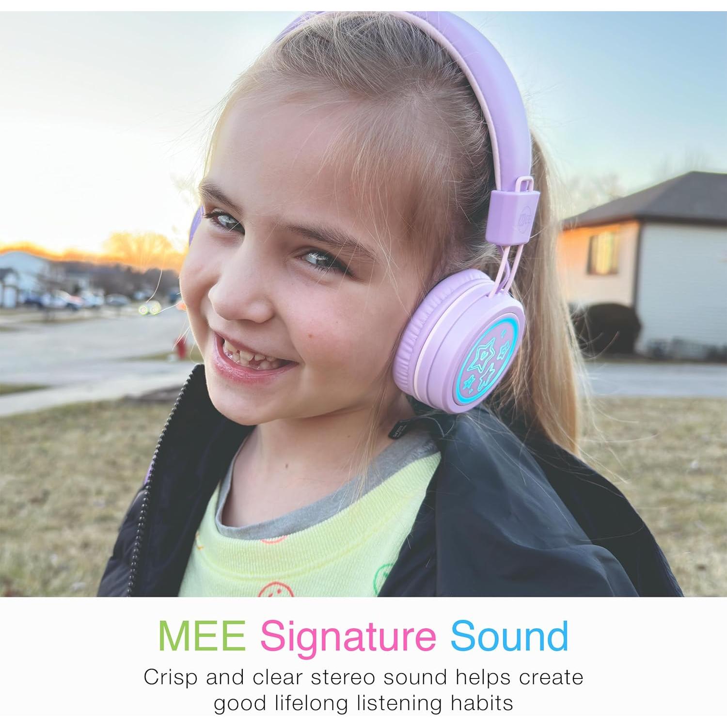 Auriculares MEE audio KidJamz KJ55 USB-C para Niños - Lavanda