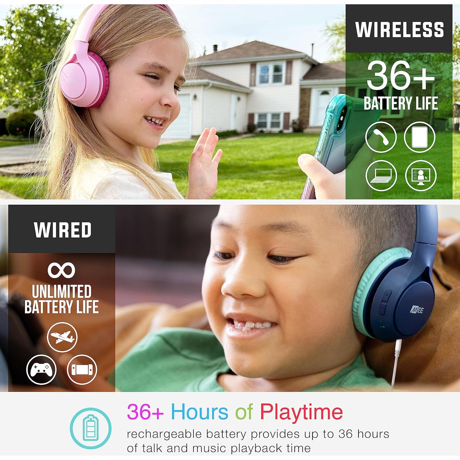 Auriculares Inalámbricos MEE audio KidJamz KJ45BT para Niños