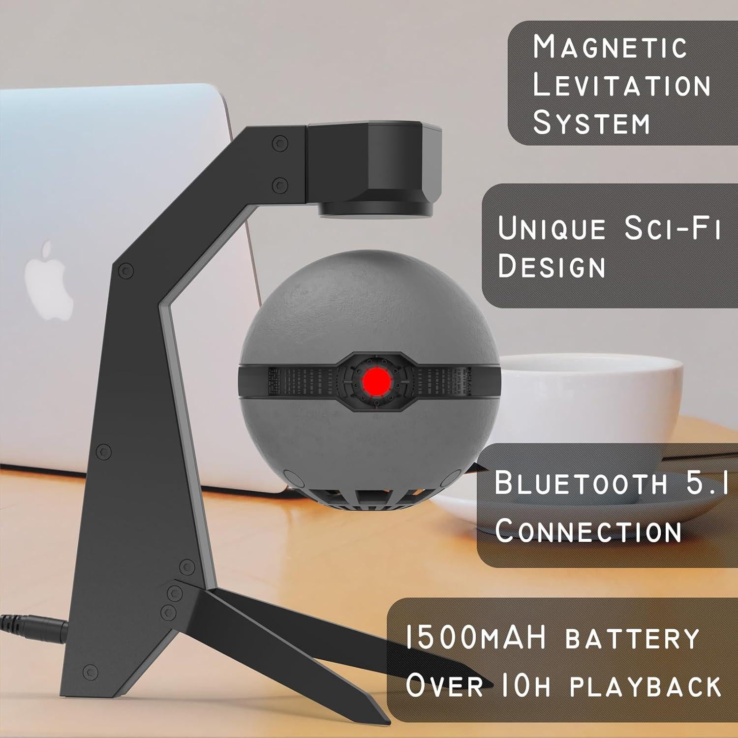 Altavoz Bluetooth Levitante YFLTEC SK1 360° 10h Batería
