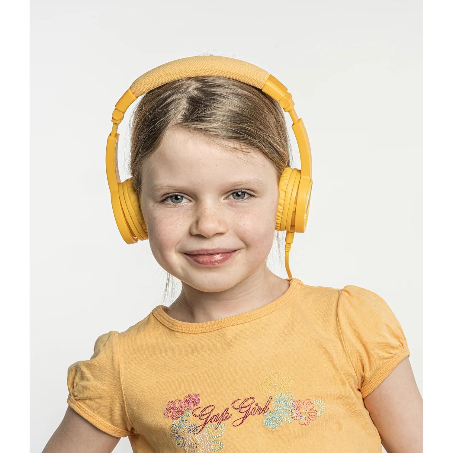 Auriculares BuddyPhones Explore Plus Gris para Niños con Limitación de Volumen