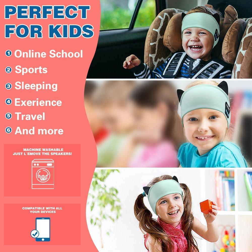 Auriculares Bluetooth Joythink Kids Band 2 Aqua Inalámbricos