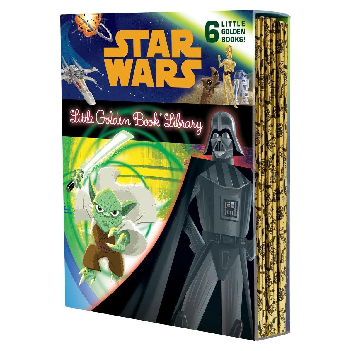 The Star Wars Little Golden Book Library (Star Wars): The Phantom Menace; Attack of the Clones; Revenge of the Sith; A New Hope; The Empire Strikes Back; Return of the Jedi
