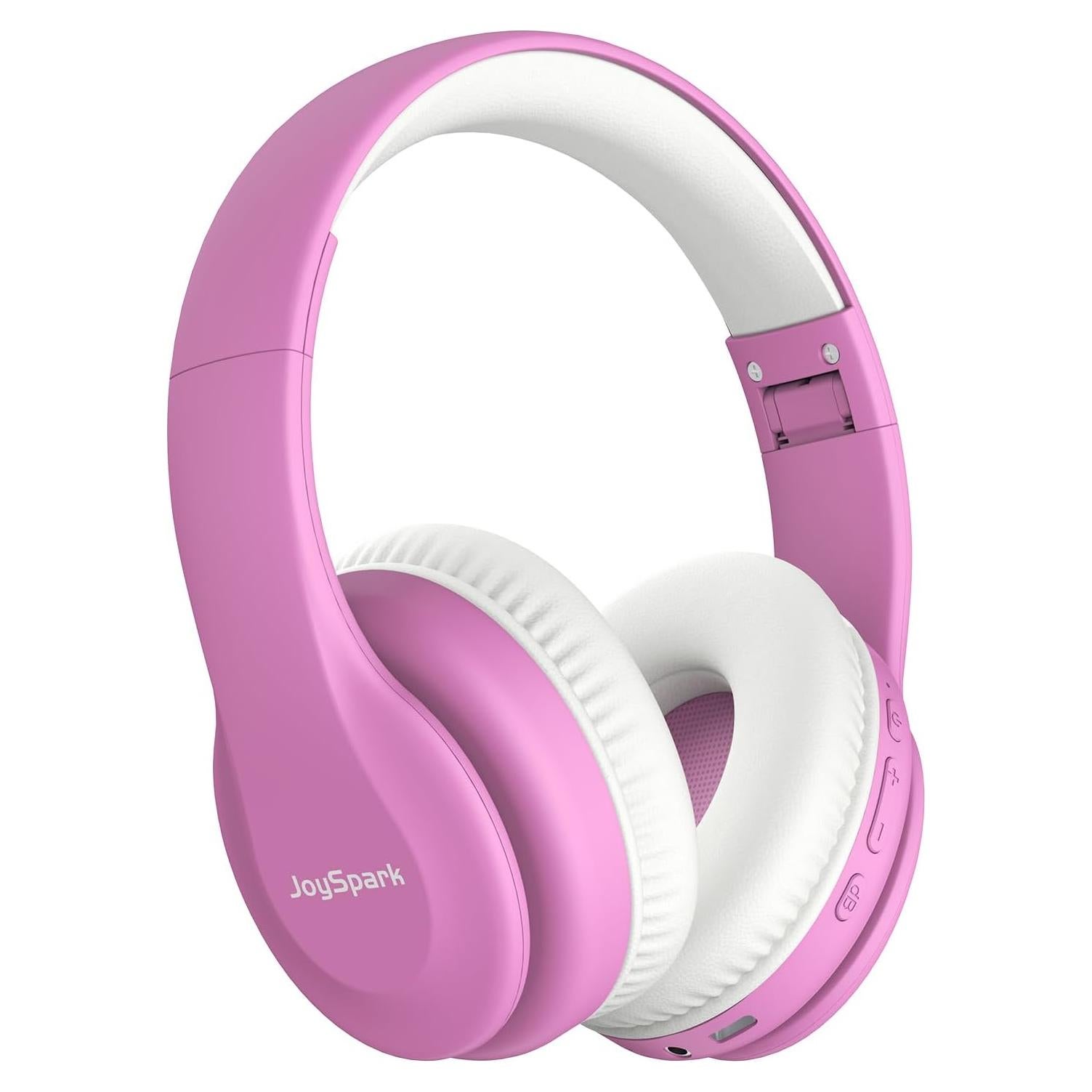 Auriculares Bluetooth JoySpark T5 para Niños Rosa 60h 85dB