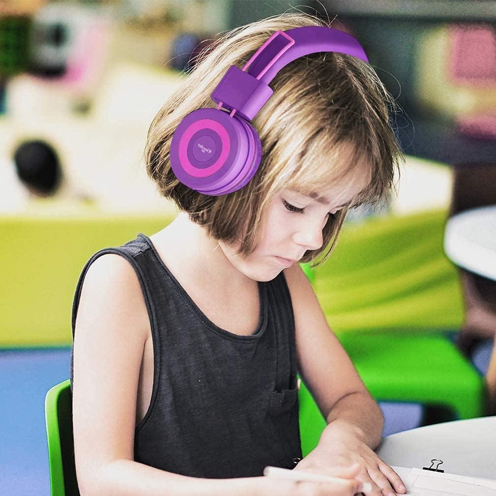 Auriculares ELECDER i37 Plegables para Niños con Sonido Estéreo