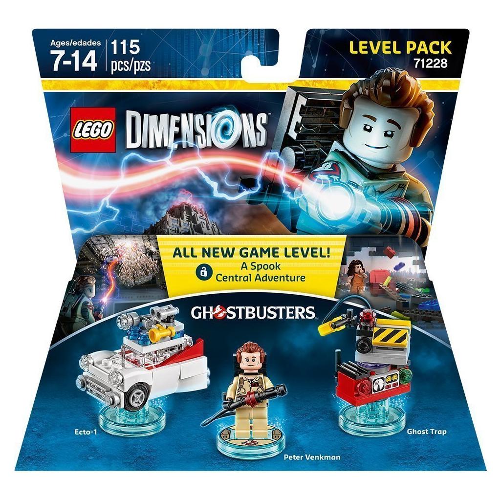 Paquete de Nivel LEGO Dimensions Ghostbusters con Peter Venkman
