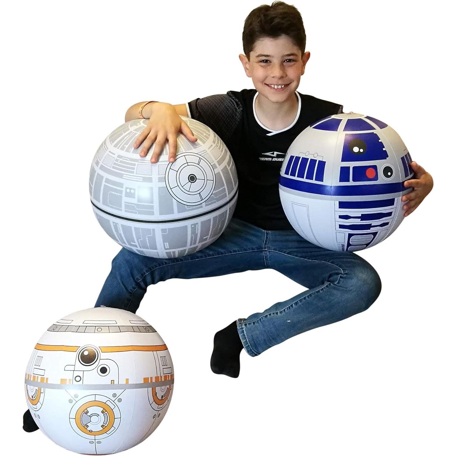 Juego de 3 Pelotas Inflables NINOSTAR 35.56 cm para Fiesta