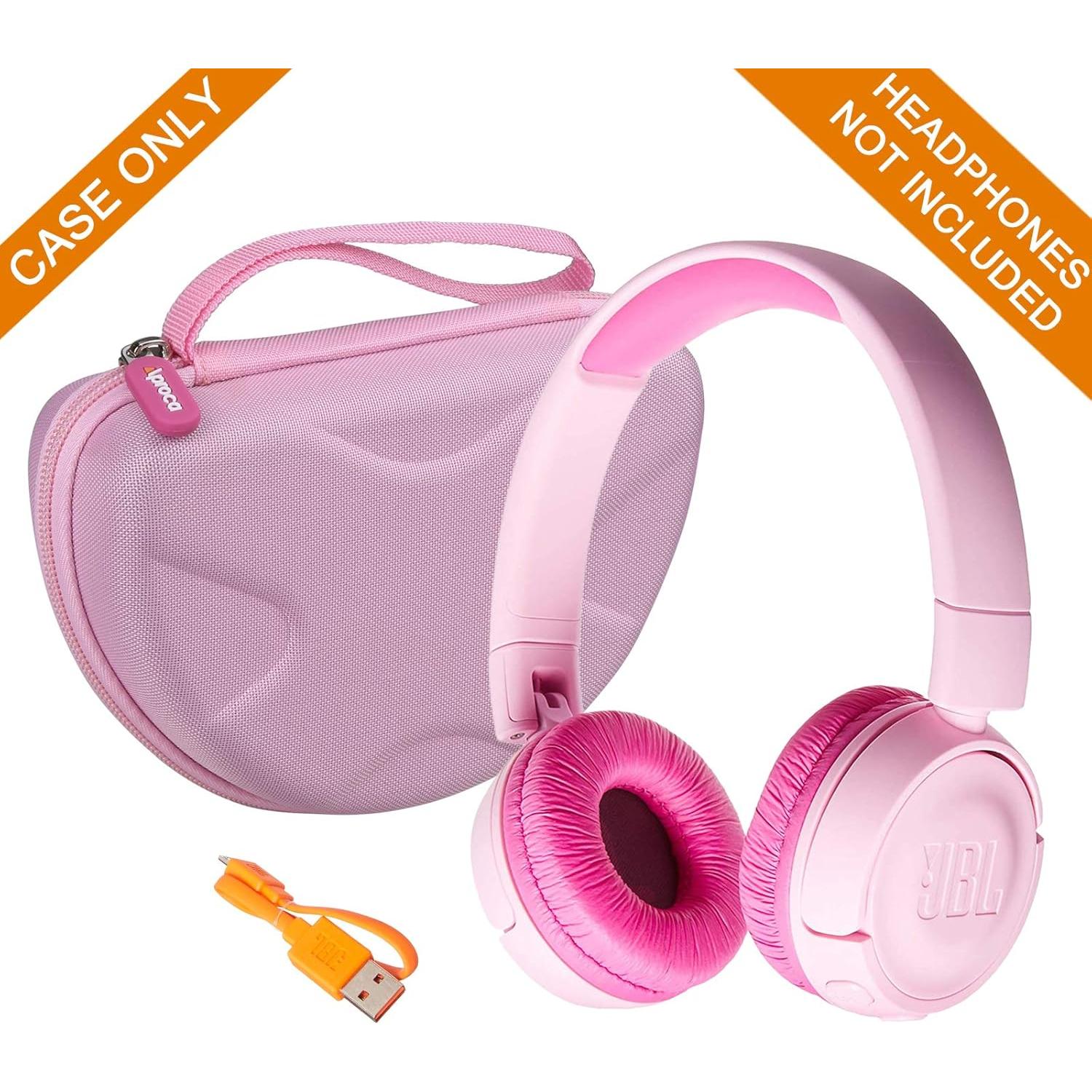 Funda de Viaje Dura Aproca para Auriculares JBL JR 300BT Rosa