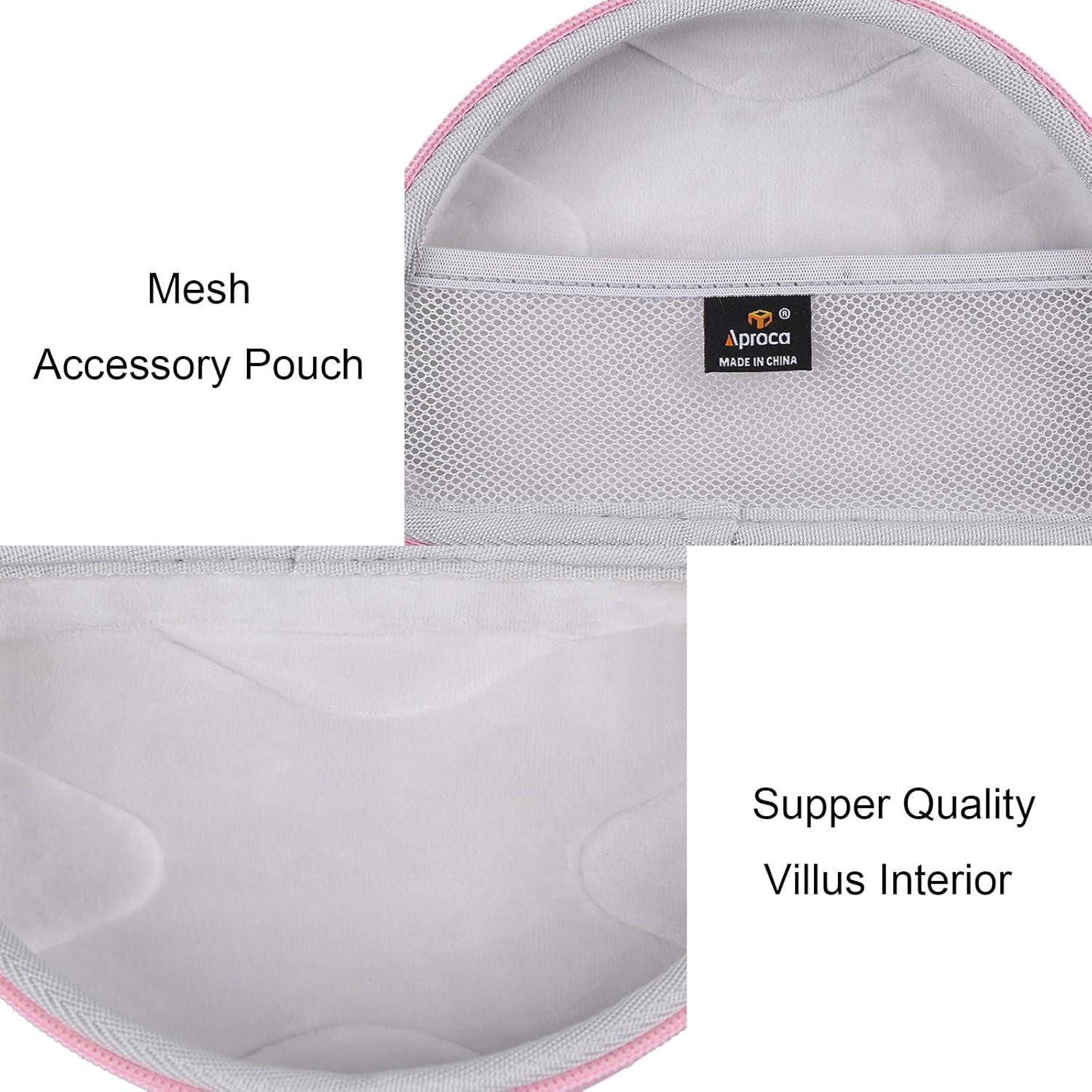 Funda de Viaje Dura Aproca para Auriculares JBL JR 300BT Rosa