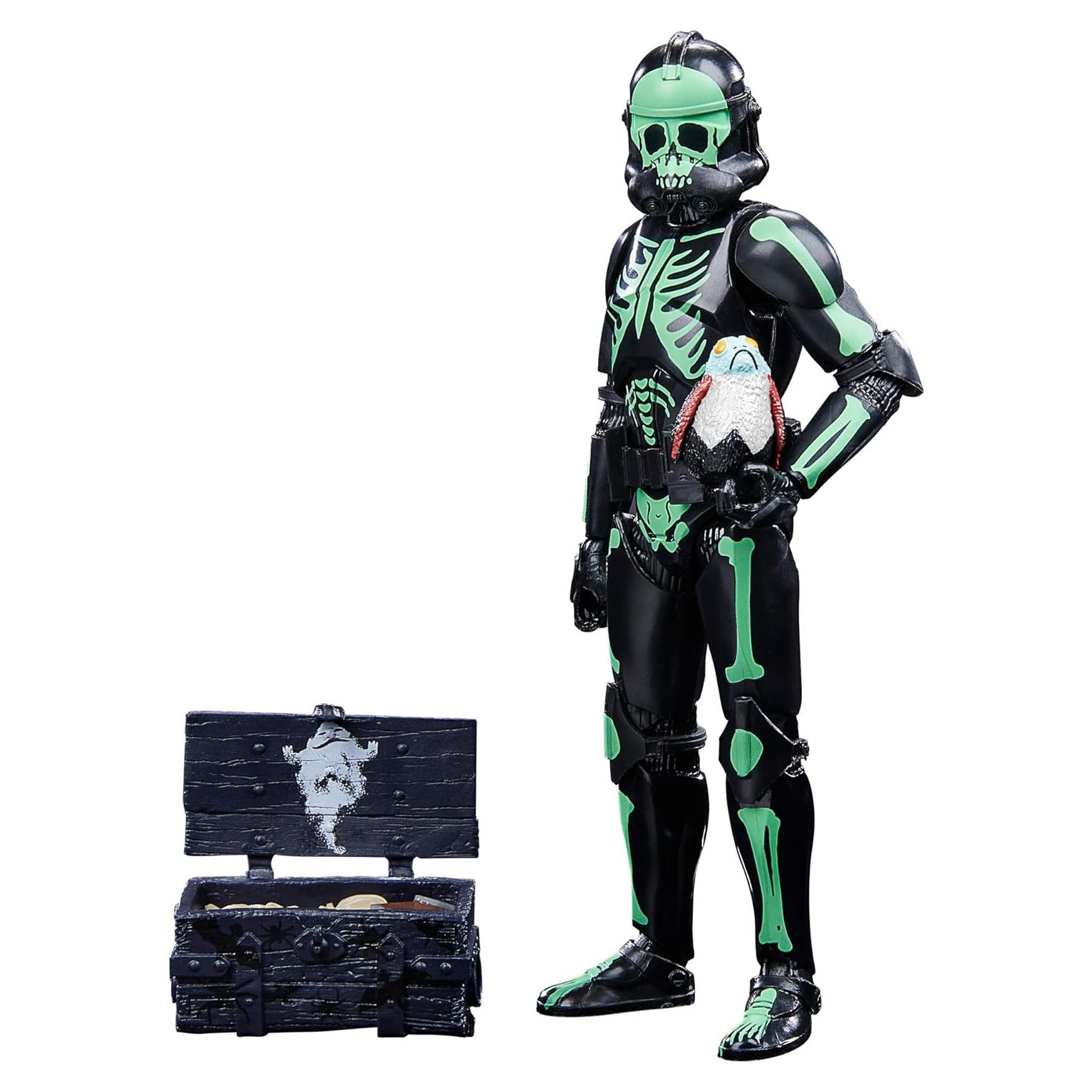 Figura Clone Trooper Halloween Star Wars 15 cm con Porg