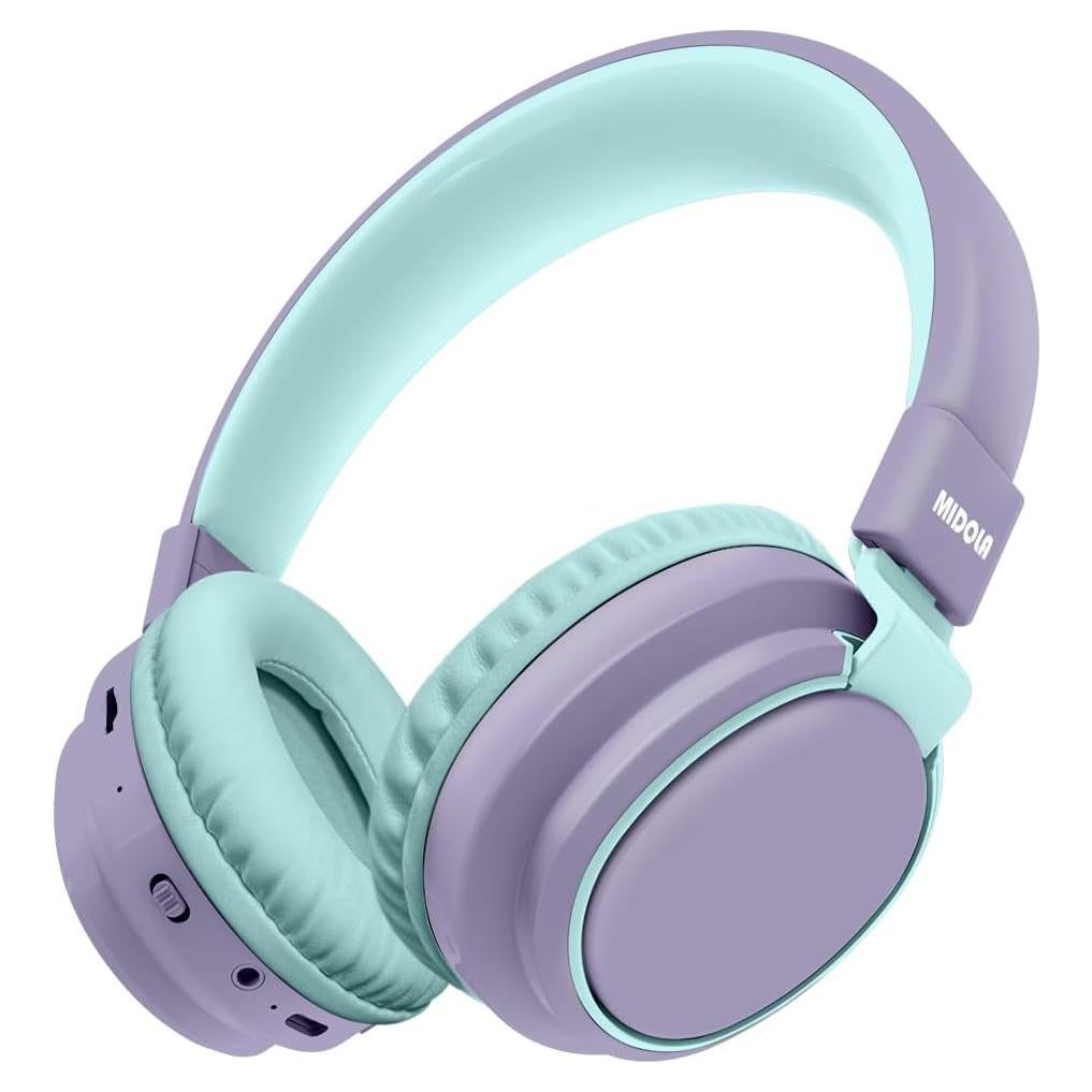 Auriculares Inalámbricos MIDOLA para Niños Bluetooth 5.0 Púrpura