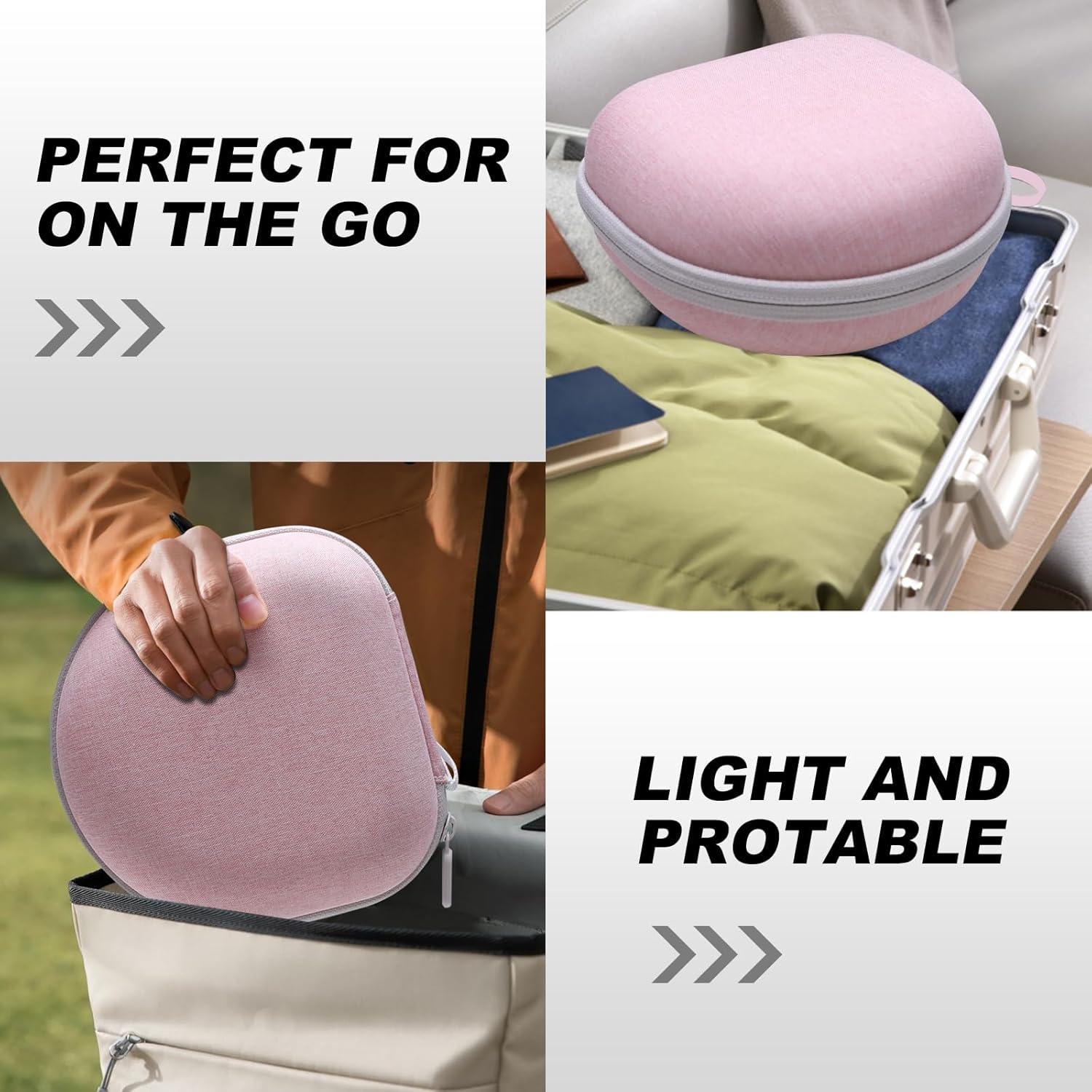 Funda Universal para Auriculares Niños DR·AMIU Rosa 17.3x16.8cm