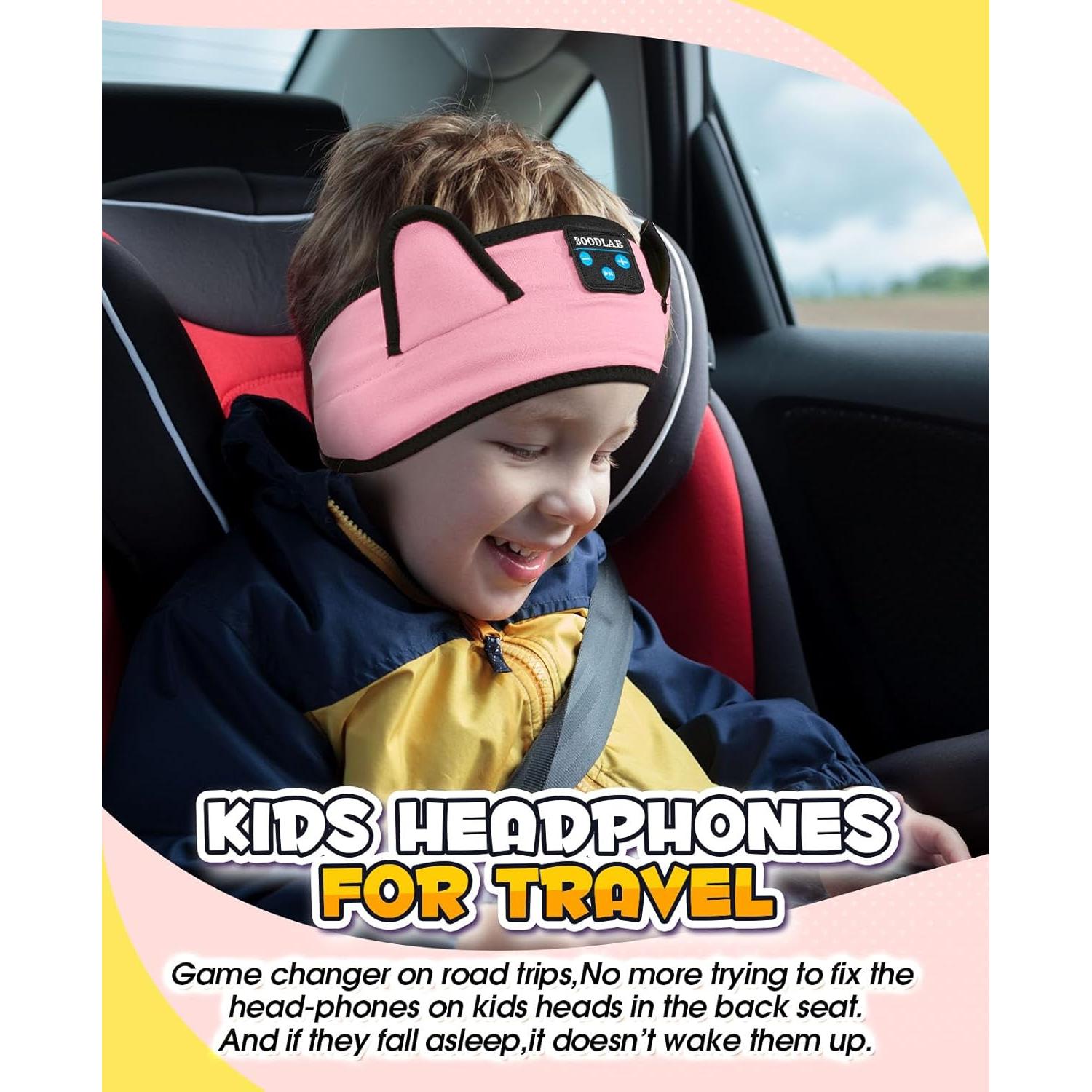 Auriculares Inalámbricos Boodlab BDEM01 para Niños Rosa