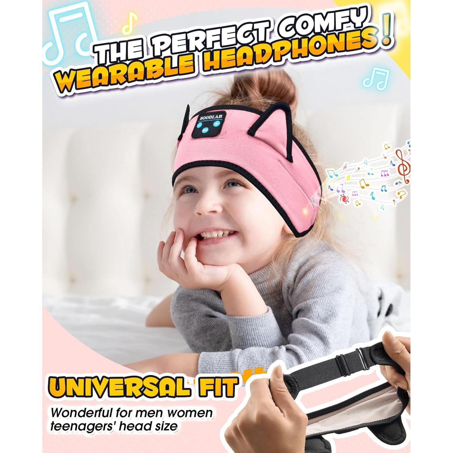 Auriculares Inalámbricos Boodlab BDEM01 para Niños Rosa