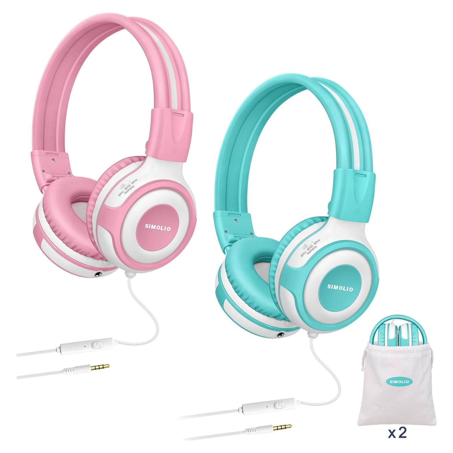 Auriculares para Niños Simolio SM-903PM con Limitador 75/85/94dB