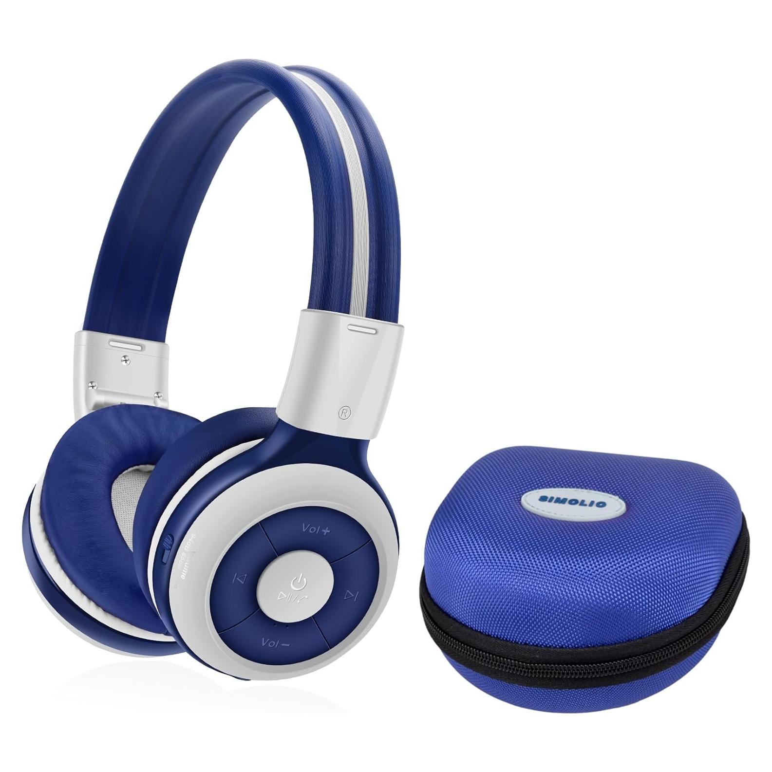 Auriculares Bluetooth Simolio JH-712G para Niños, Volumen Limitado 75dB