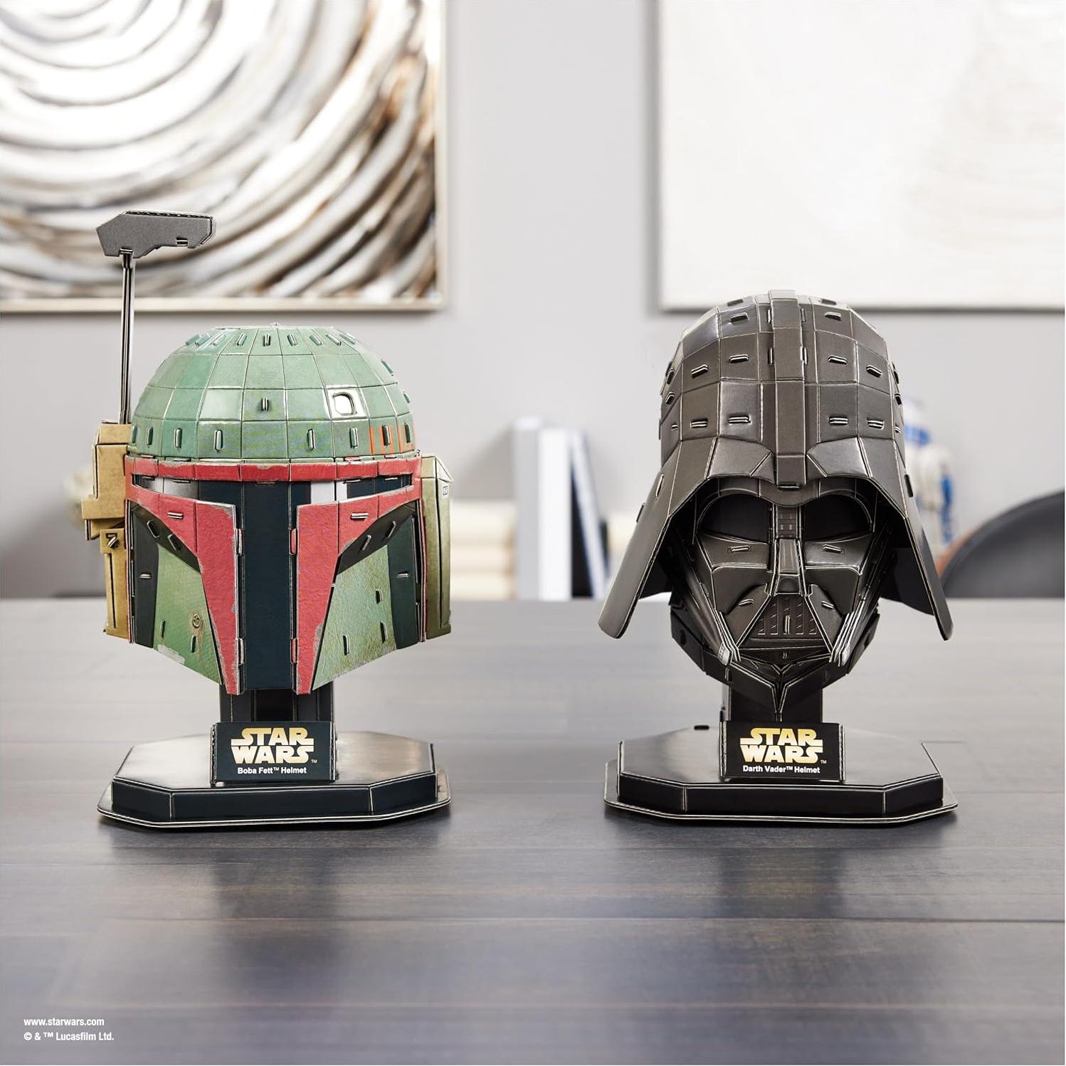 Kit Modelo 3D Darth Vader 4D Build Spin Master 13.3 cm