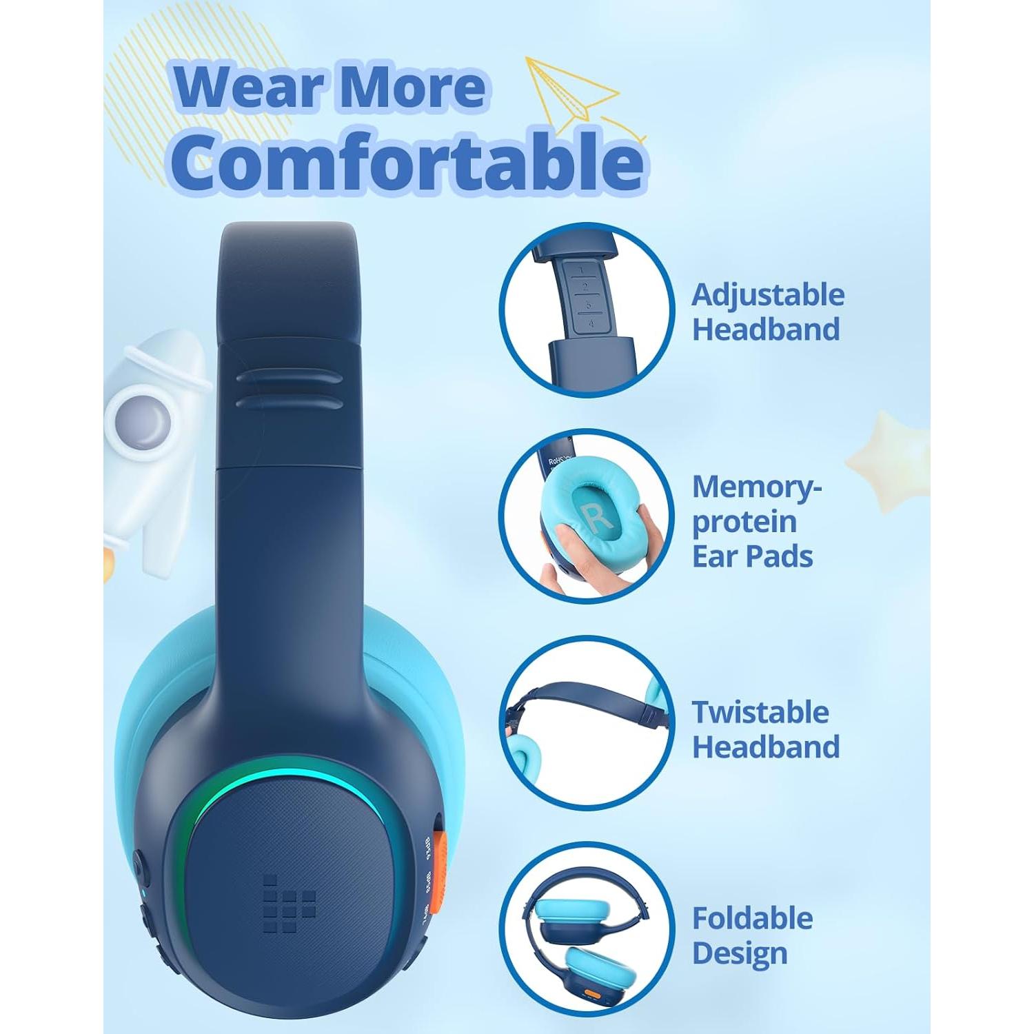 Auriculares Inalámbricos Tronsmart KH03 para Niños con ANC