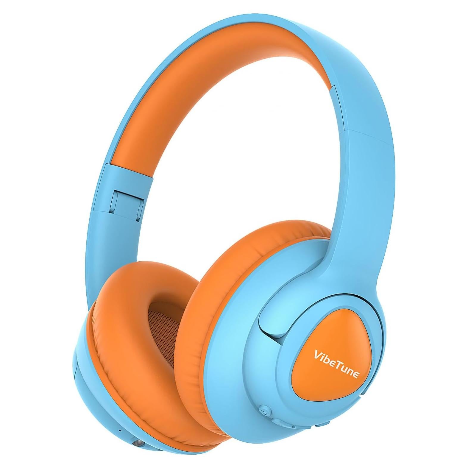 Auriculares Inalámbricos VibeTune T1 para Niños Azul, 60H Batería