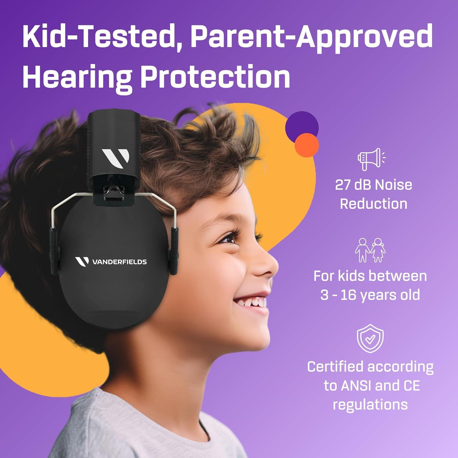 Auriculares de Protección Auditiva para Niños Vanderfields