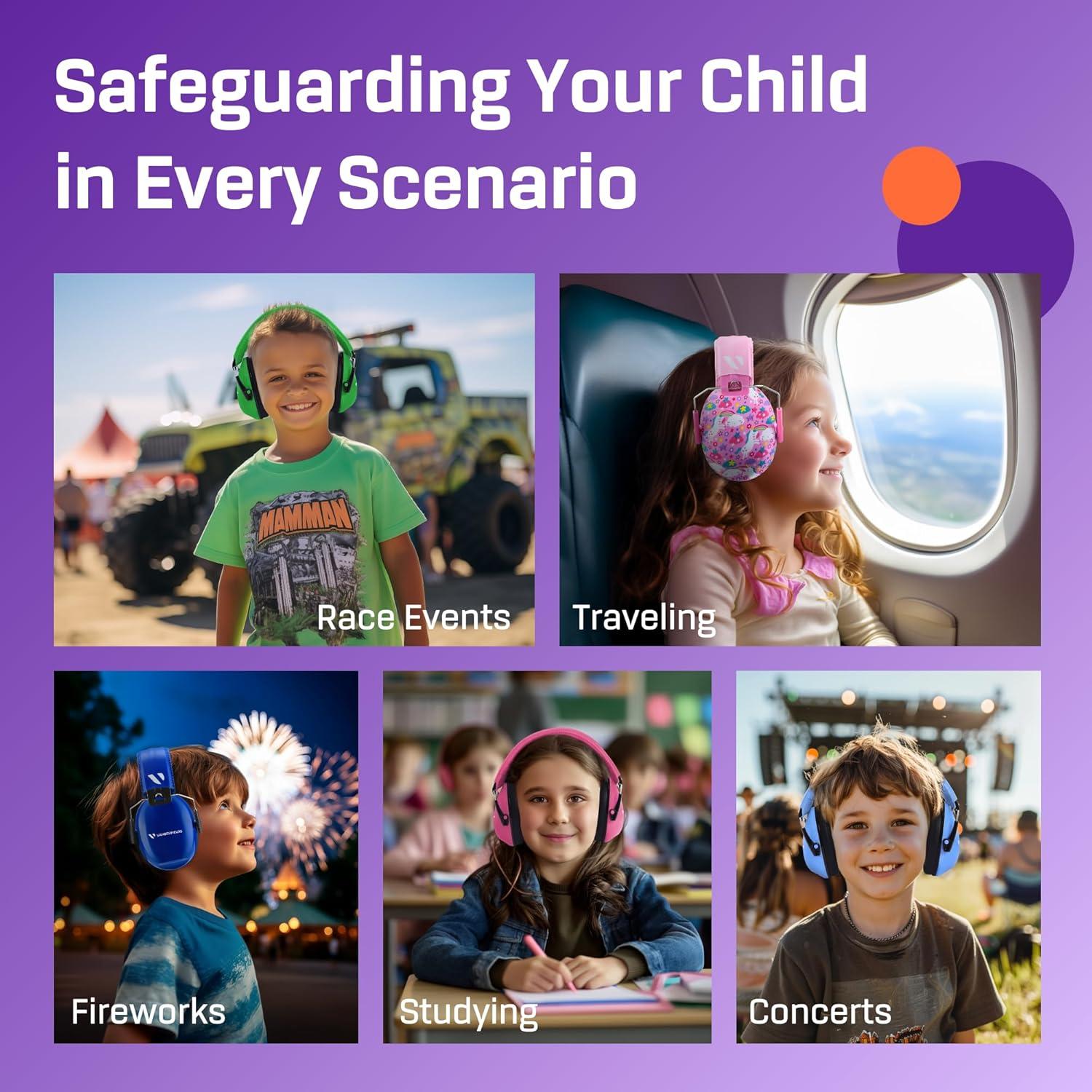 Auriculares de Protección Auditiva para Niños Vanderfields