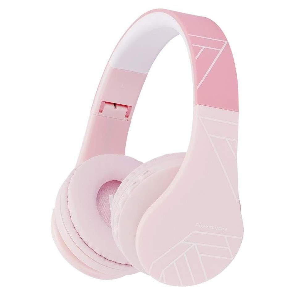 Auriculares Bluetooth PowerLocus P1 para Niños Rosa 85dB
