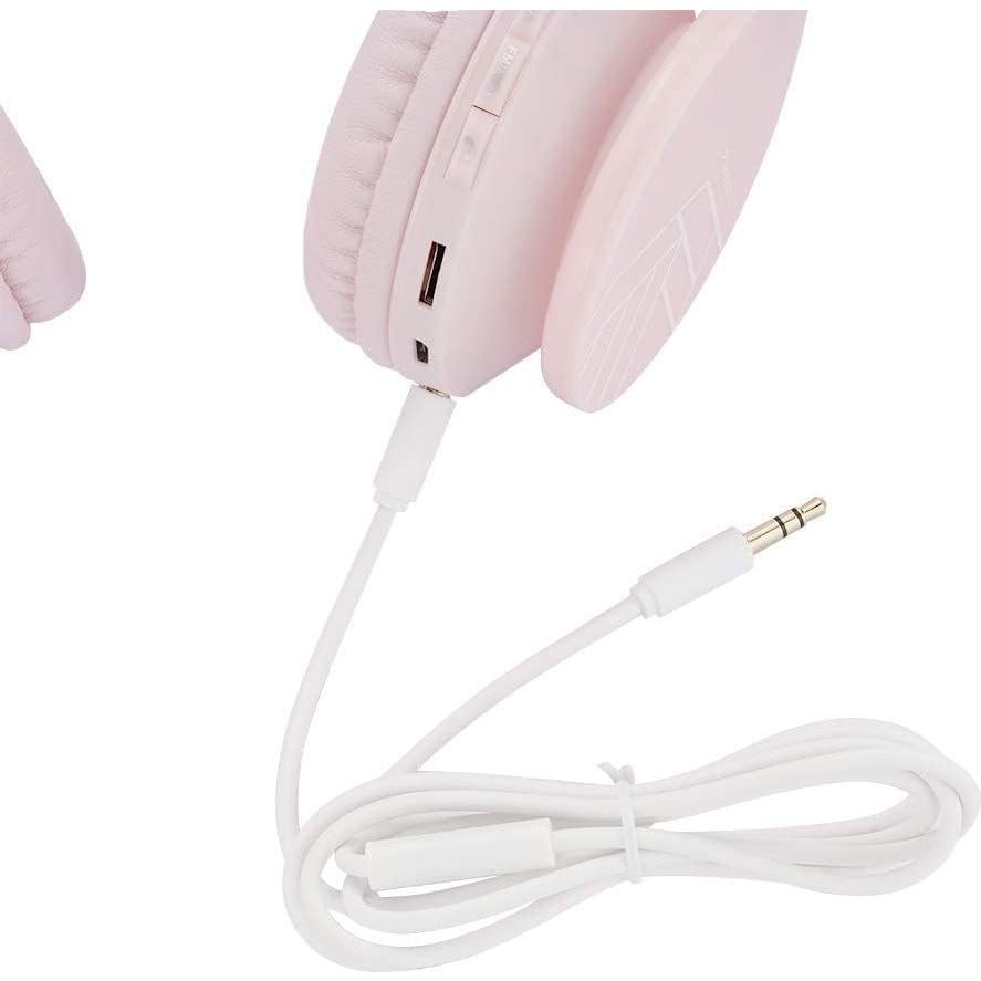 Auriculares Bluetooth PowerLocus P1 para Niños Rosa 85dB