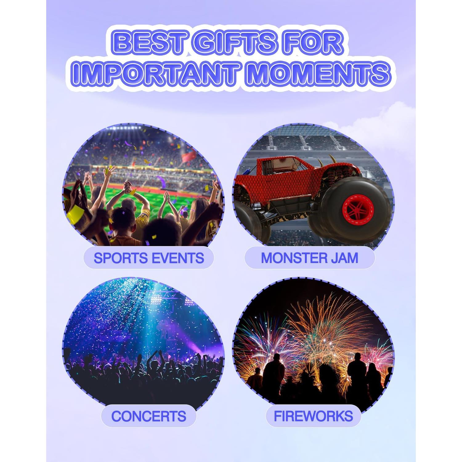 Auriculares de Protección Auditiva ZOHAN para Niños 2 Paquetes