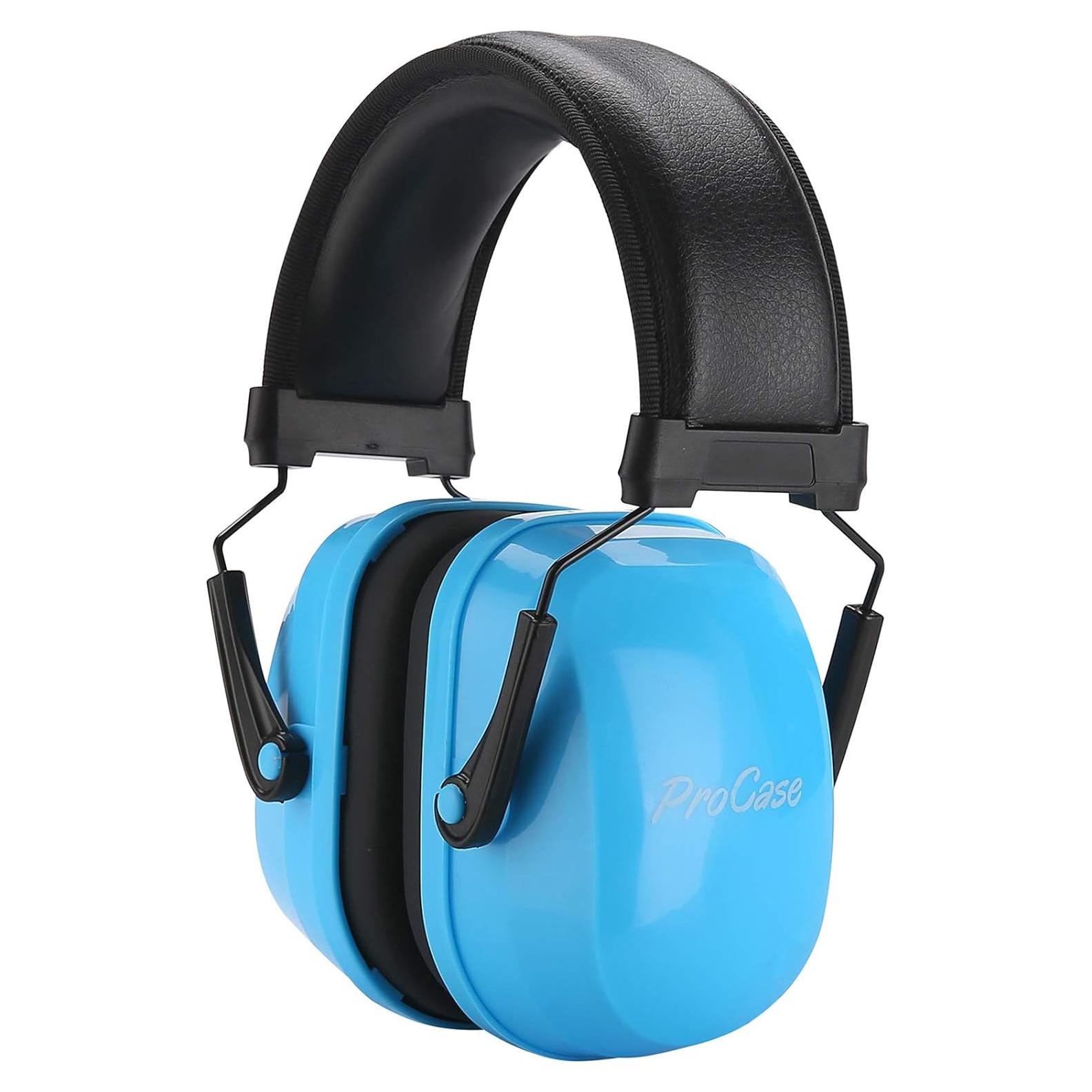 Orejeras ProCase para Niños SNR 29 dB Azul - Protección Auditiva