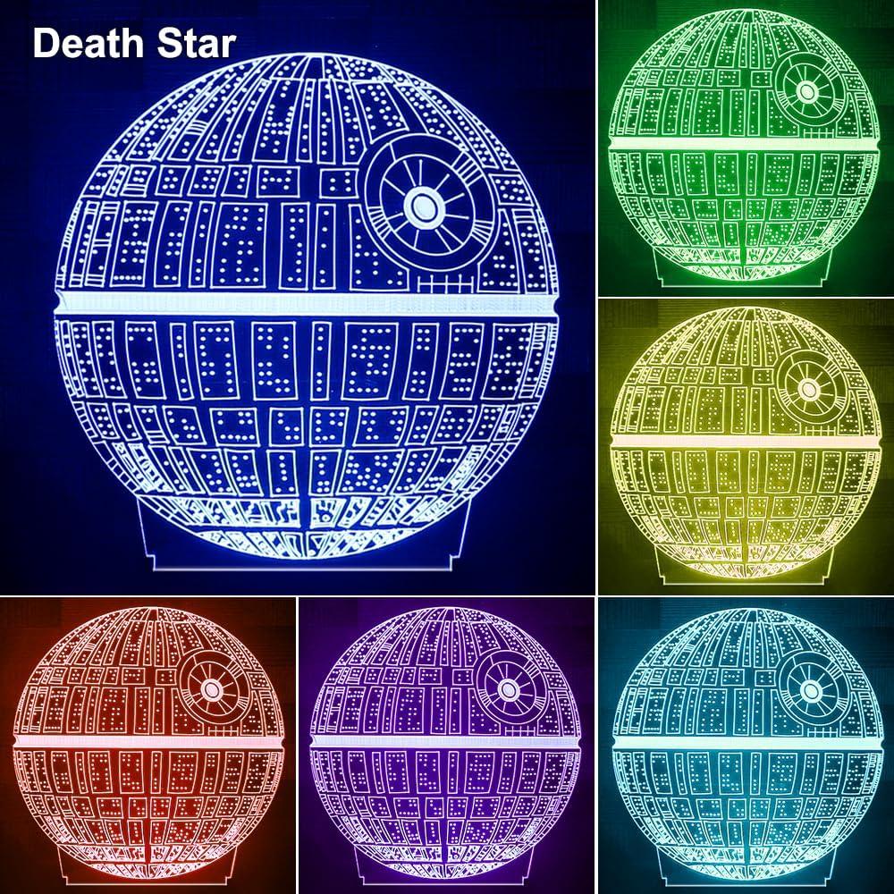 Lámpara Nocturna 3D Dreamy Cubby con Control Remoto y 4 Patrones