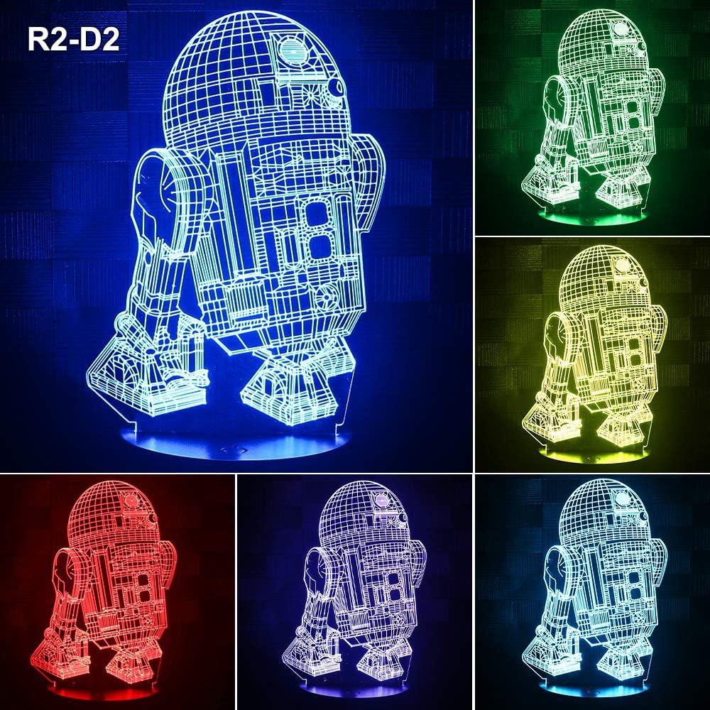 Lámpara Nocturna 3D Dreamy Cubby con Control Remoto y 4 Patrones