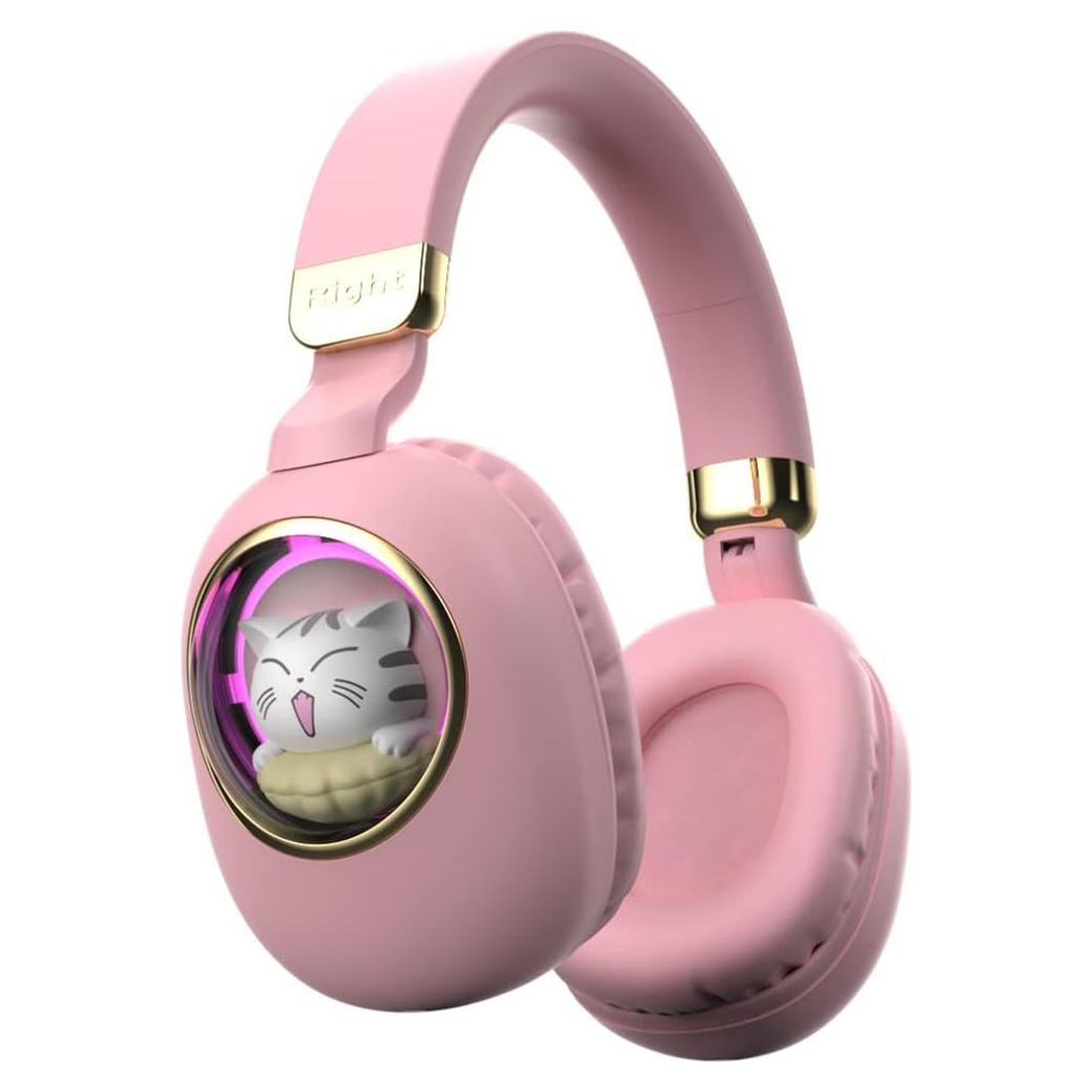 Auriculares Inalámbricos para Niños Xmenha Rosa con Micrófono