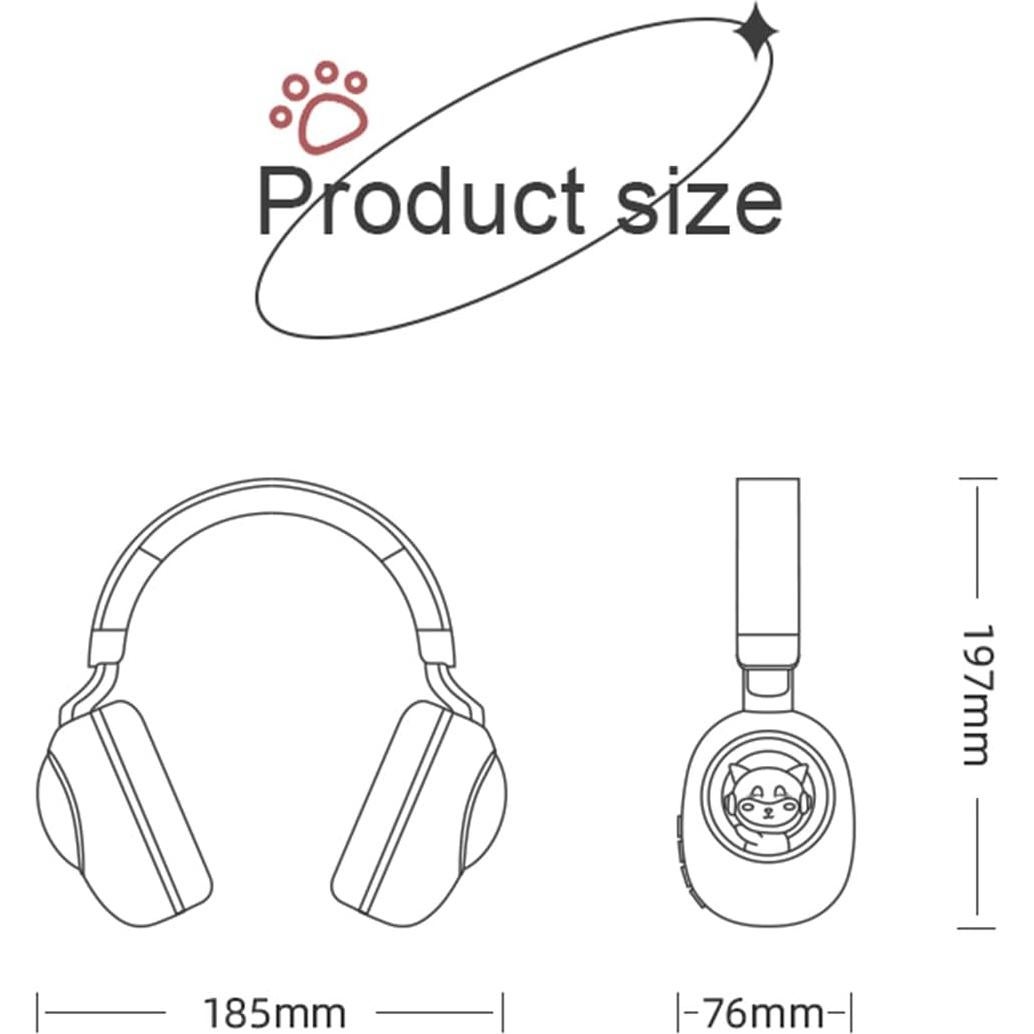 Auriculares Inalámbricos para Niños Xmenha Rosa con Micrófono