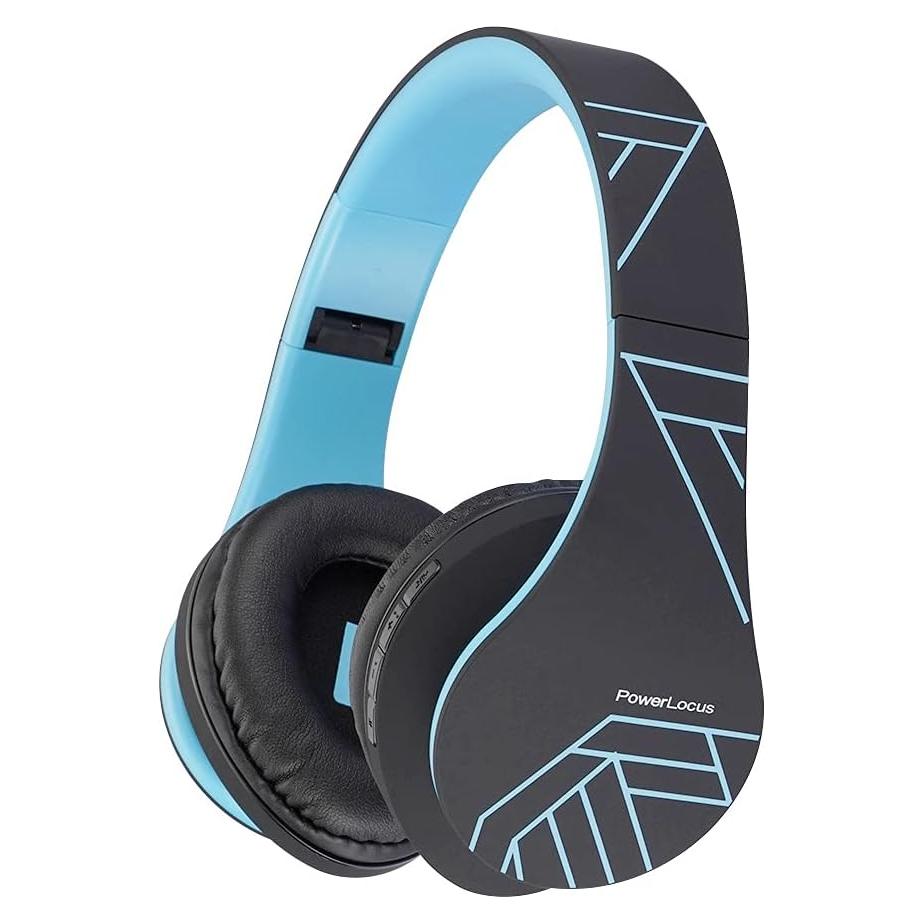 Auriculares Bluetooth PowerLocus P2 Inalámbricos Azul 20h Batería