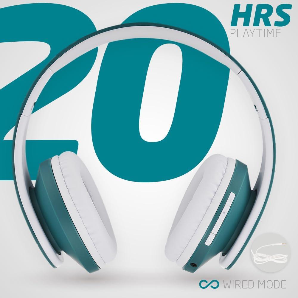 Auriculares Inalámbricos PowerLocus P2 - 2 Piezas Negro y Azul/Blanco