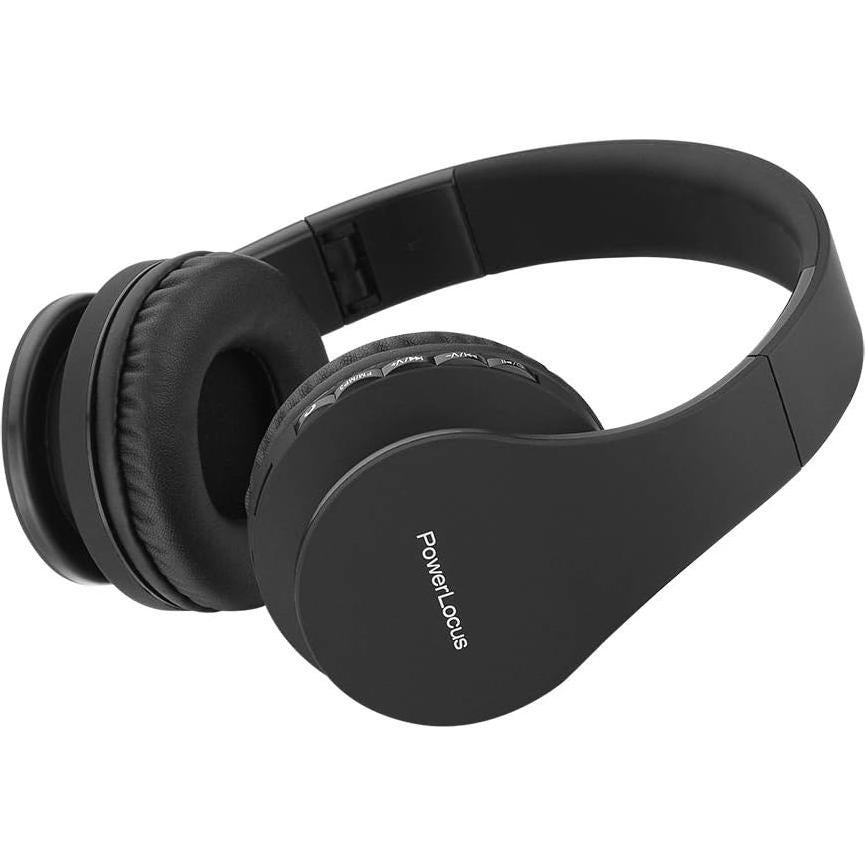 Auriculares Inalámbricos Bluetooth PowerLocus P1 Over-Ear Negro