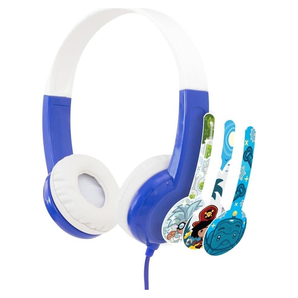 Auriculares BuddyPhones Descubrir Diversión Azul para Niños