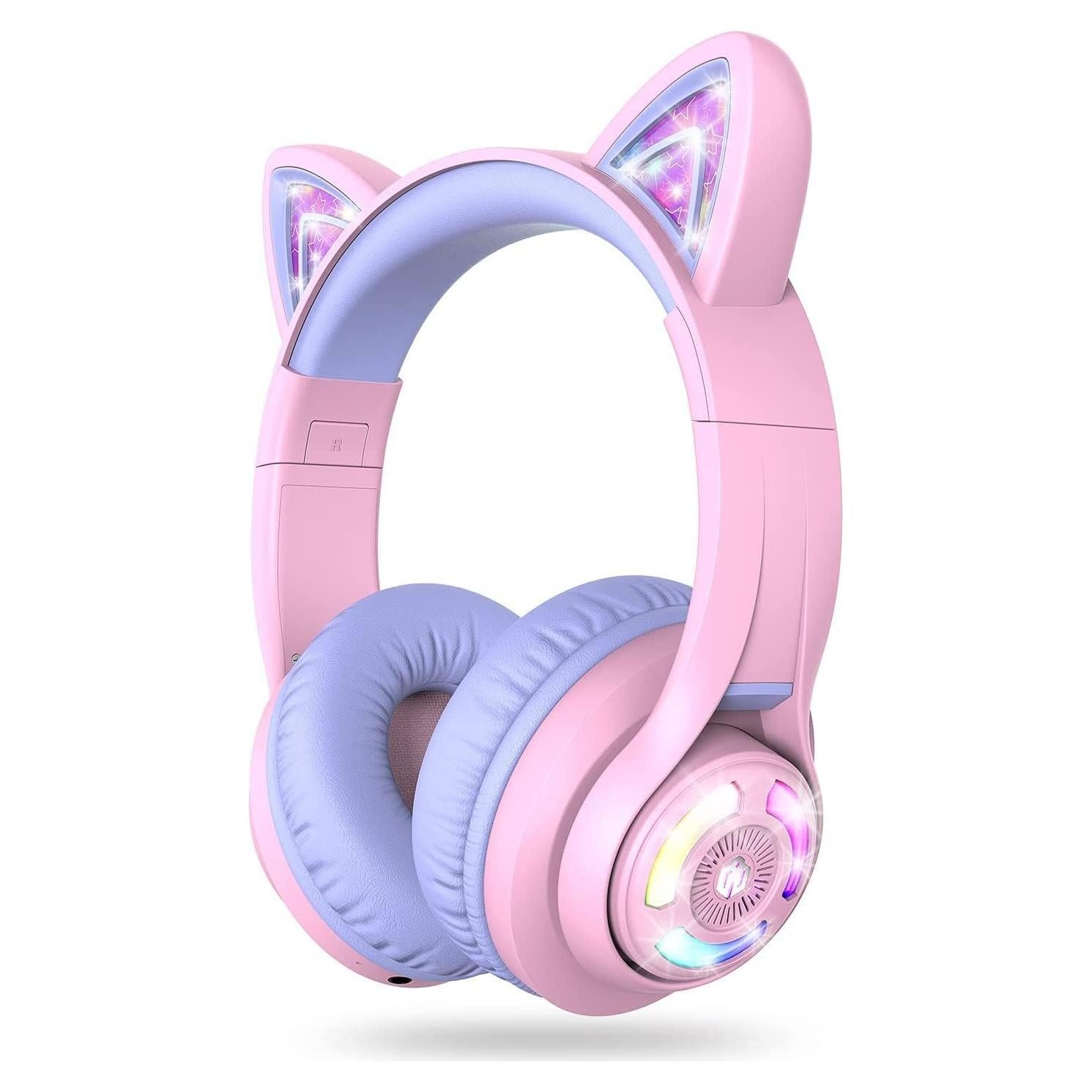 Auriculares Bluetooth iClever BTH13 Niños Orejas de Gato 50H