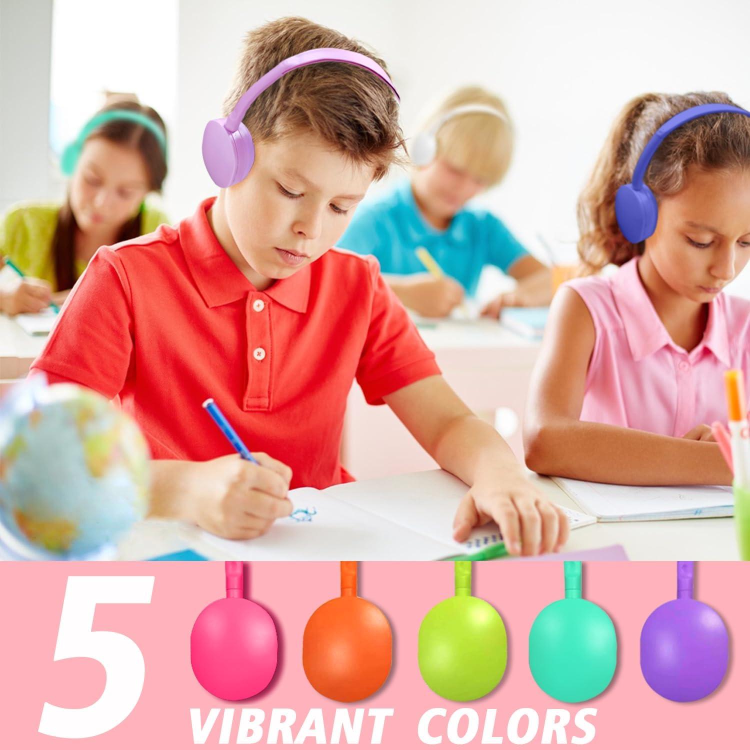 Auriculares para Niños Ladont QS-102 Multicolor - Paquete de 5