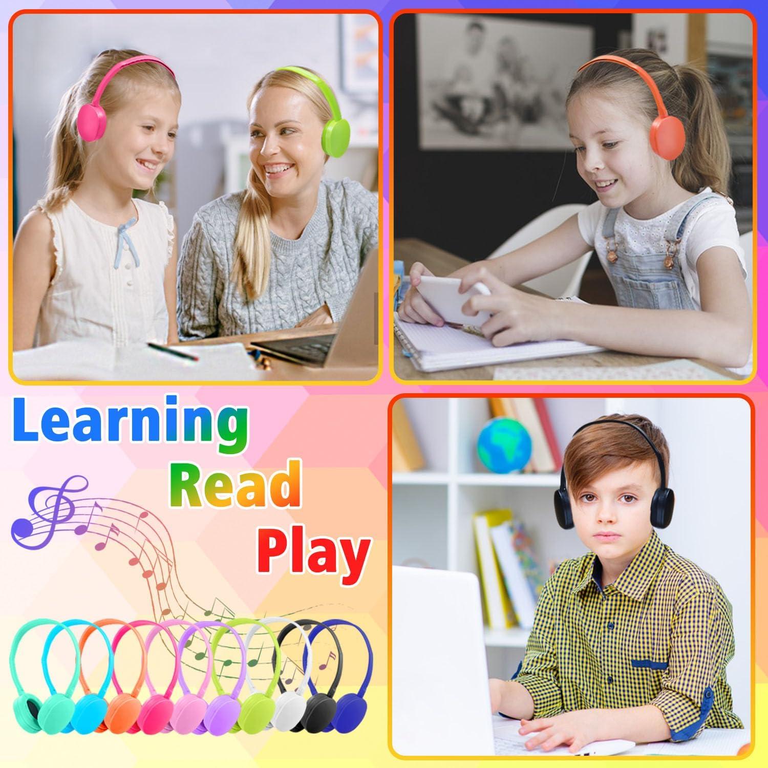 Auriculares para Niños Ladont QS-102 Multicolor - Paquete de 5