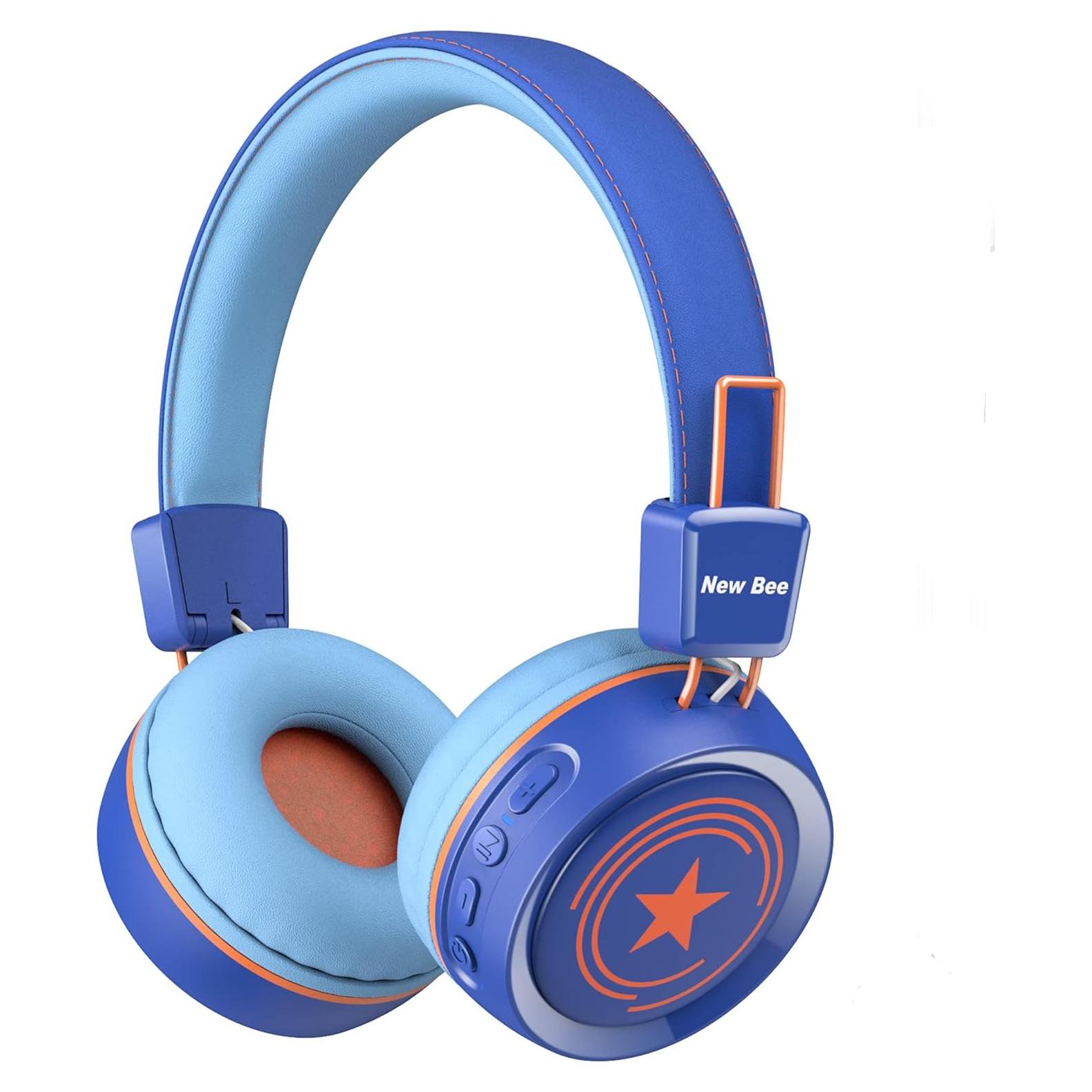 Auriculares Inalámbricos New Bee KH21B para Niños Azul 32H