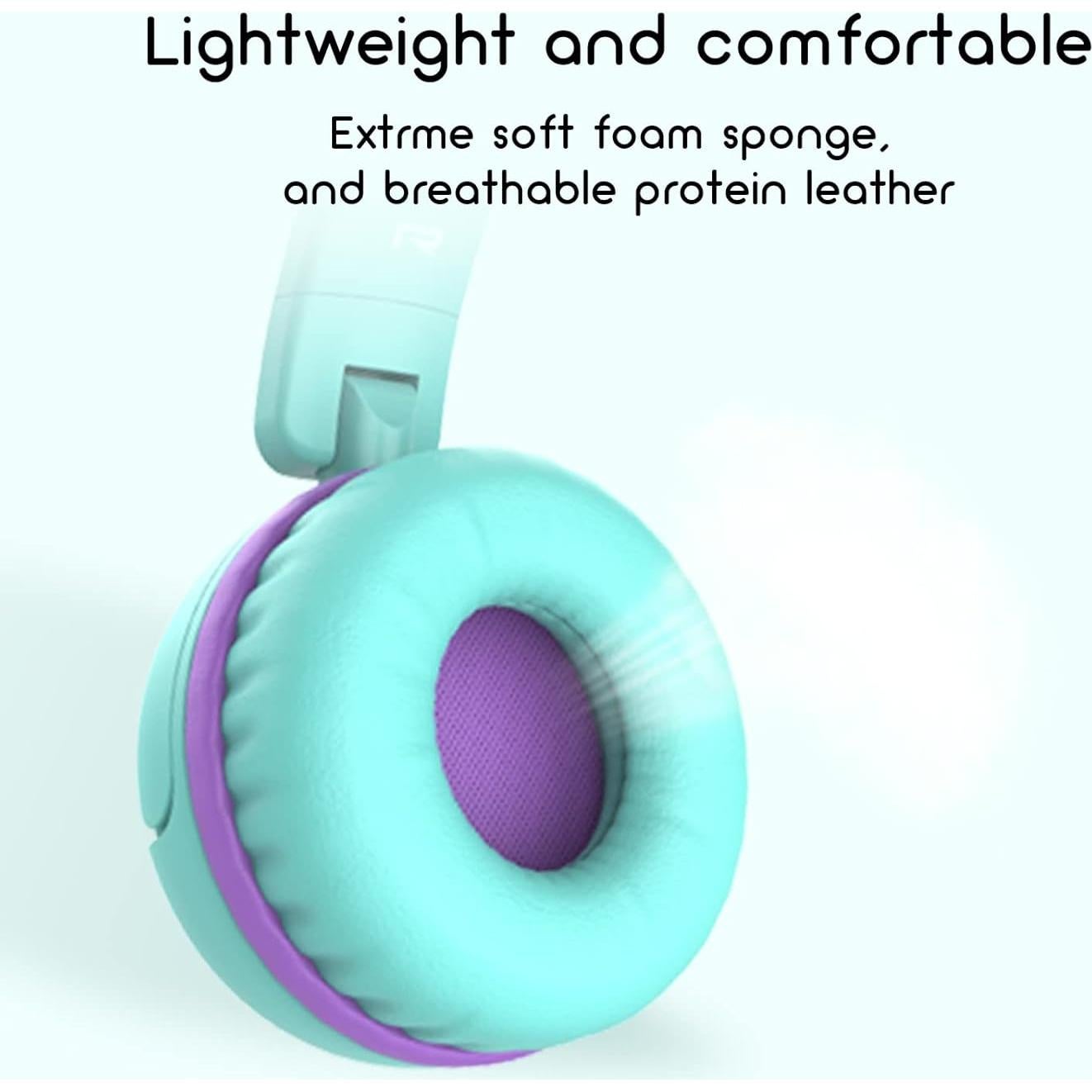 Auriculares IMYB V1 para Niños Verde, Estéreo 40mm, Plegables