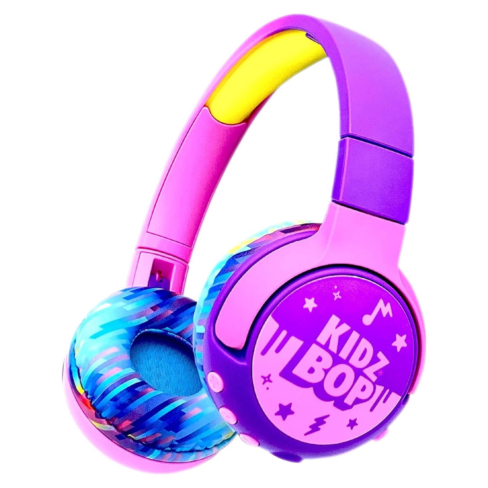 Auriculares Bluetooth Move2Play Kidz Bop Rosa 24h Batería