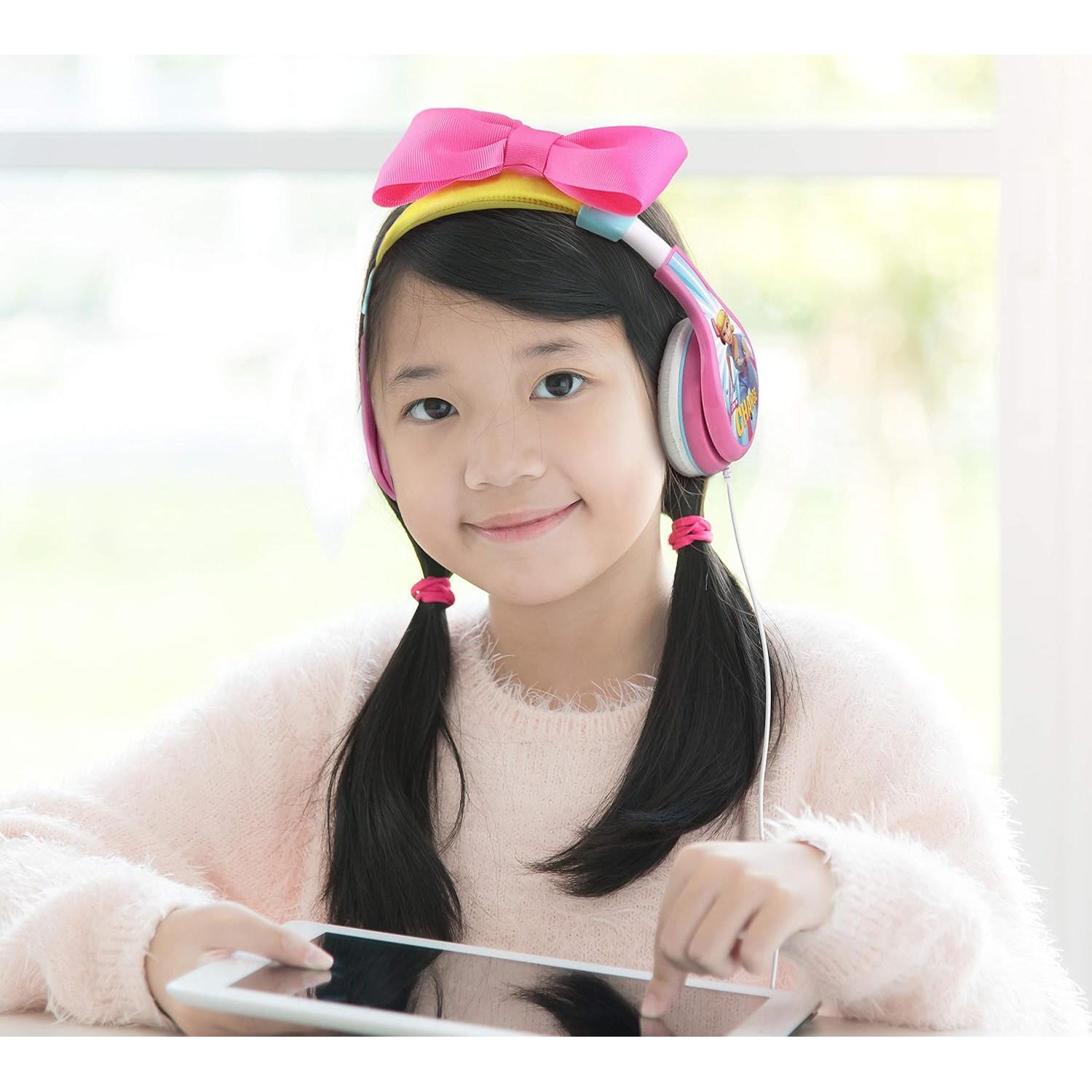 TS-140BP Headphones for Kids Toy Story 4 Bo Peep Adjustable Stereo Tangle-Free 3.5Mm Jack Wired Cord Over Ear Parental Volume Control School Home Travel