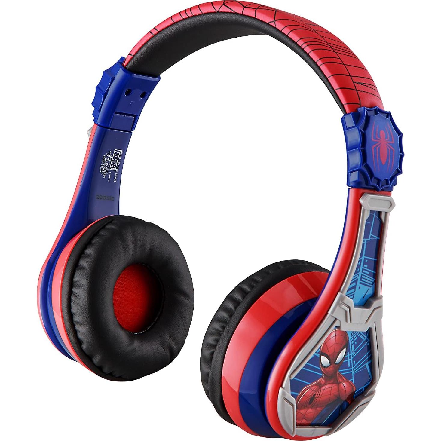 Auriculares Inalámbricos Bluetooth eKids Spiderman para Niños