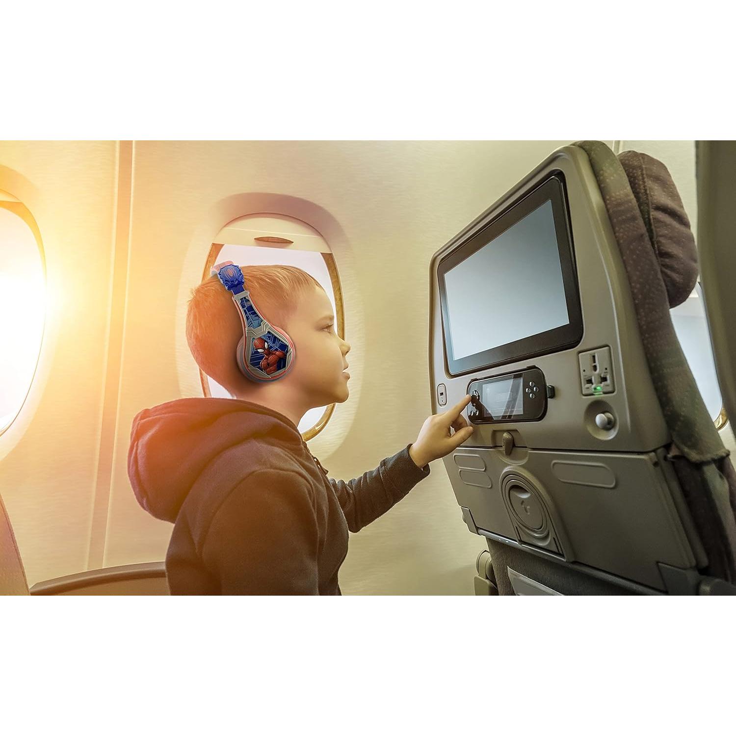 Auriculares Inalámbricos Bluetooth eKids Spiderman para Niños