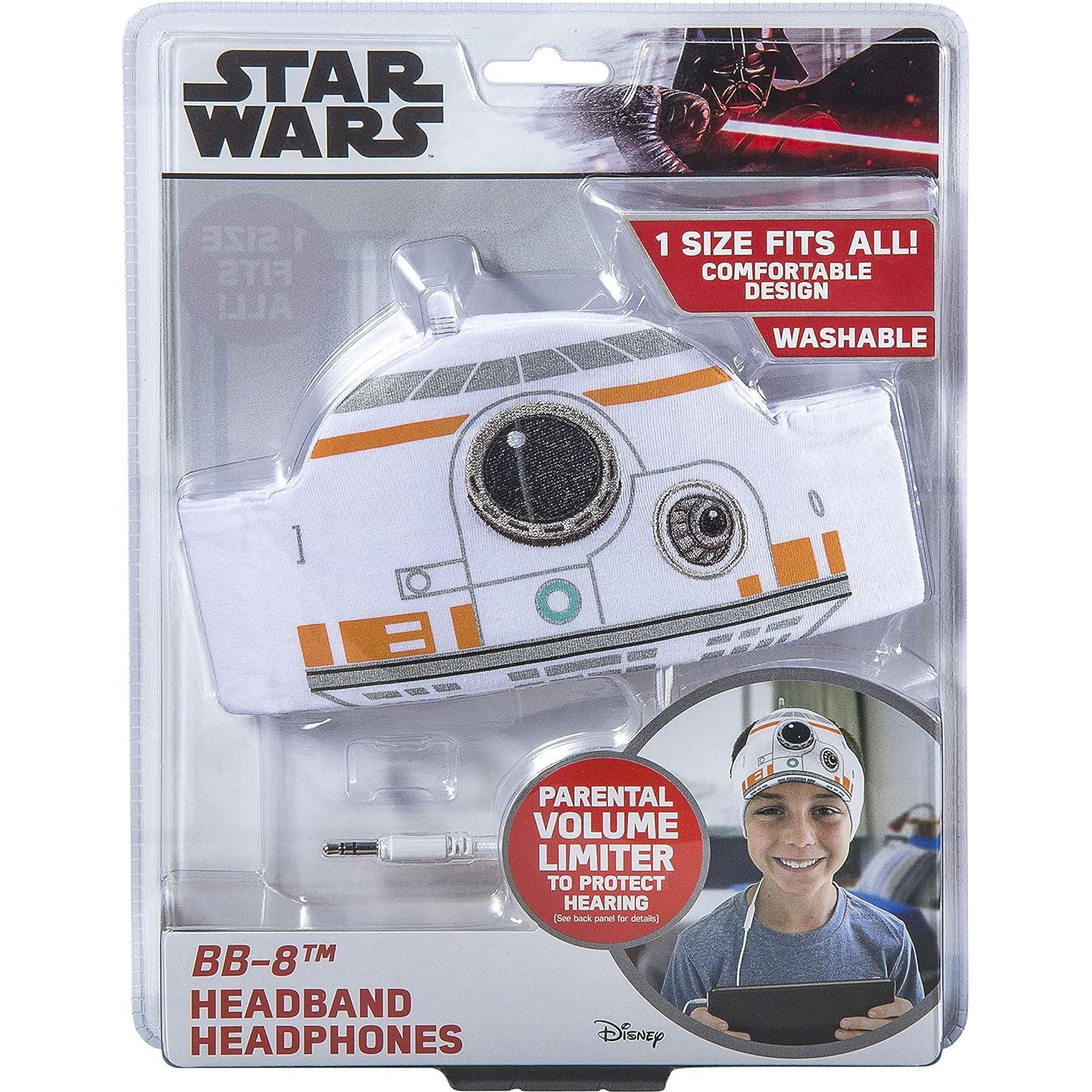Auriculares Star Wars para Niños con Control de Volumen KIDdesigns
