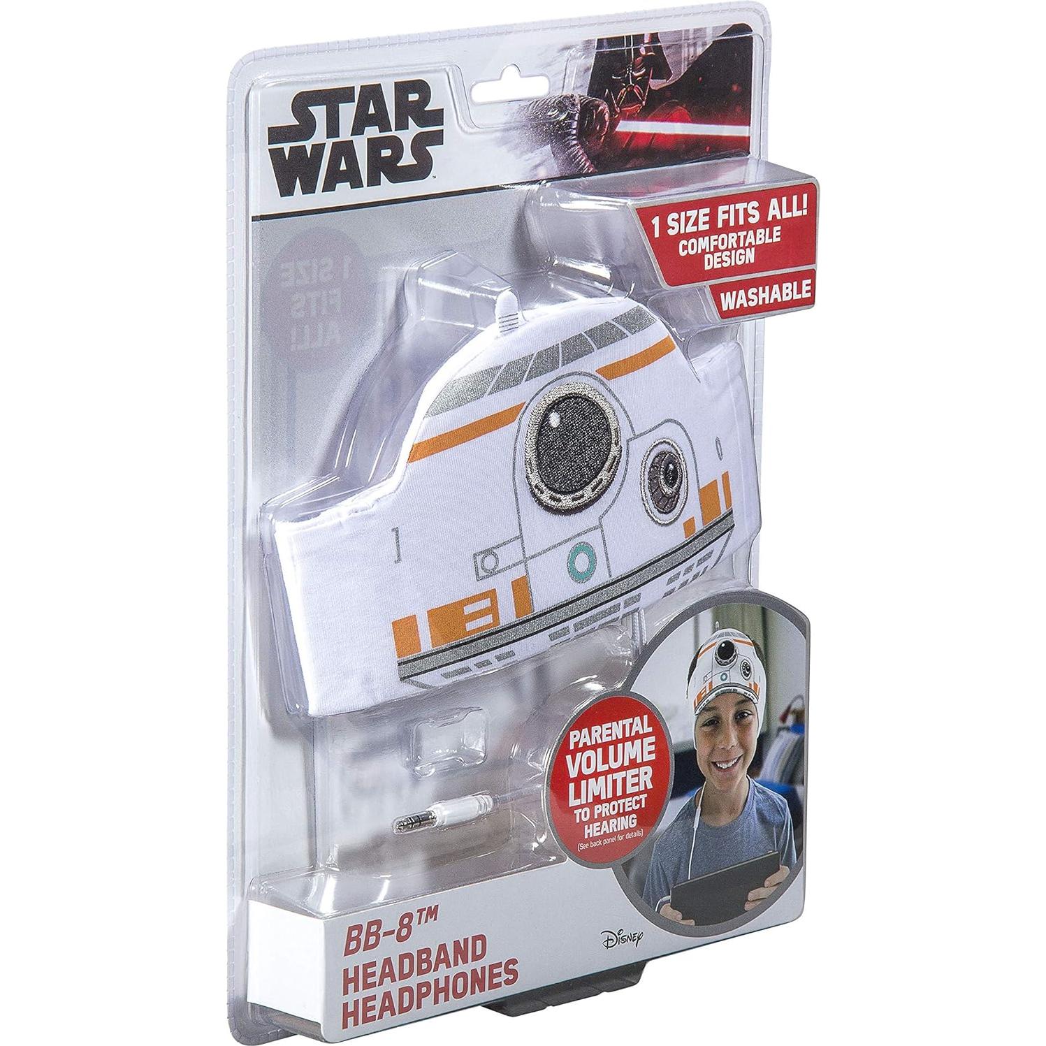 Auriculares Star Wars para Niños con Control de Volumen KIDdesigns