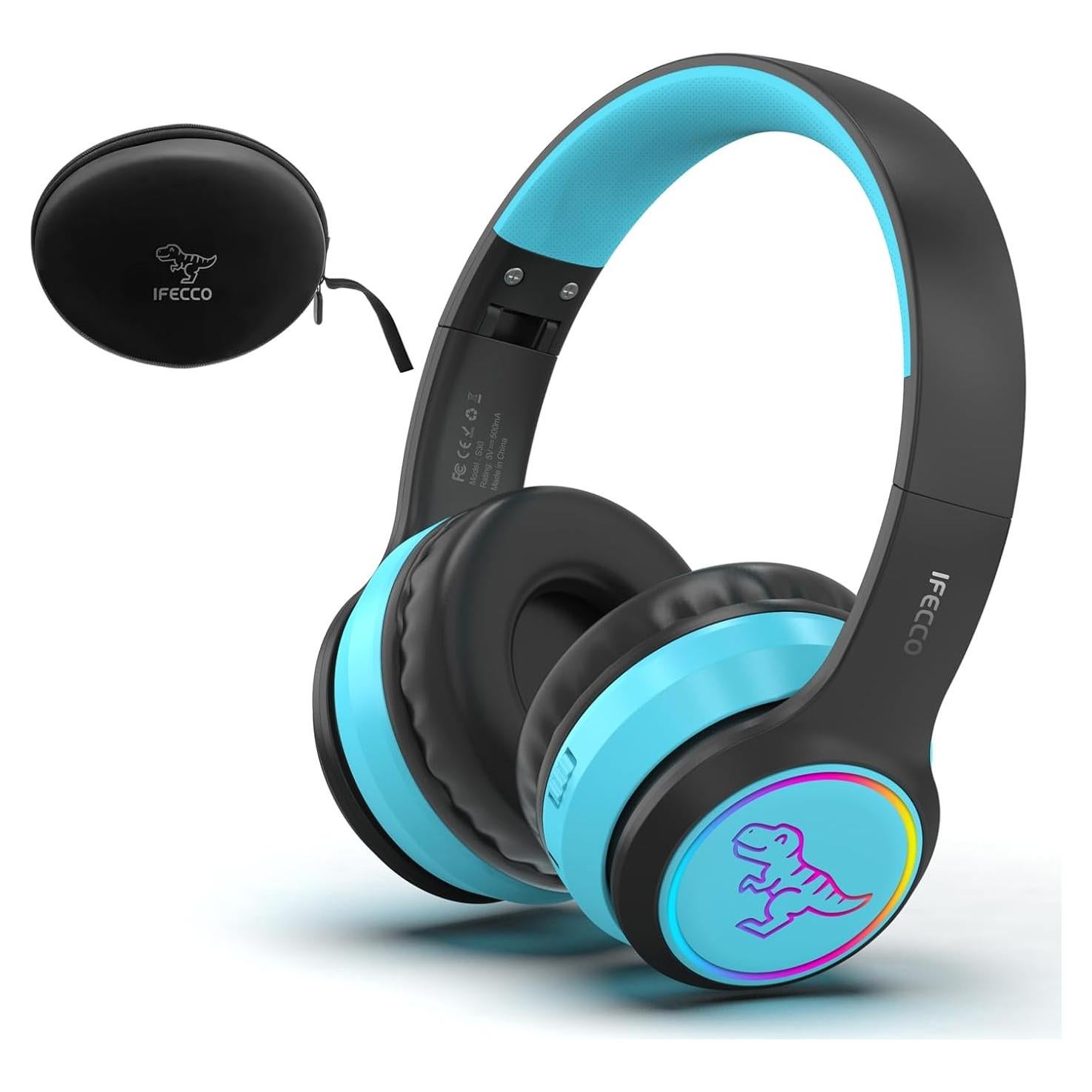 Auriculares Inalámbricos IFECCO S30 para Niños Dinosaurio